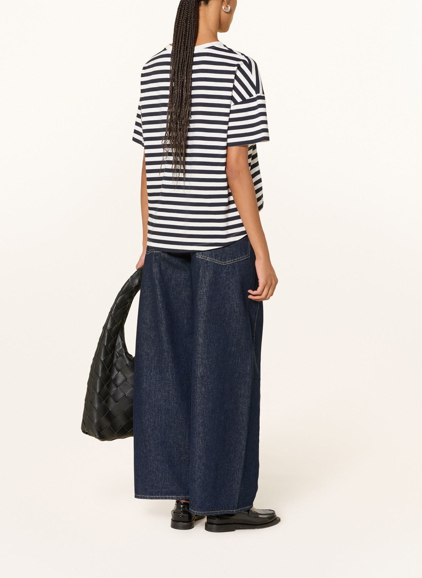 Barbour Tričko ADRIA: TMAVĚ MODRÁ / BÍLÁ