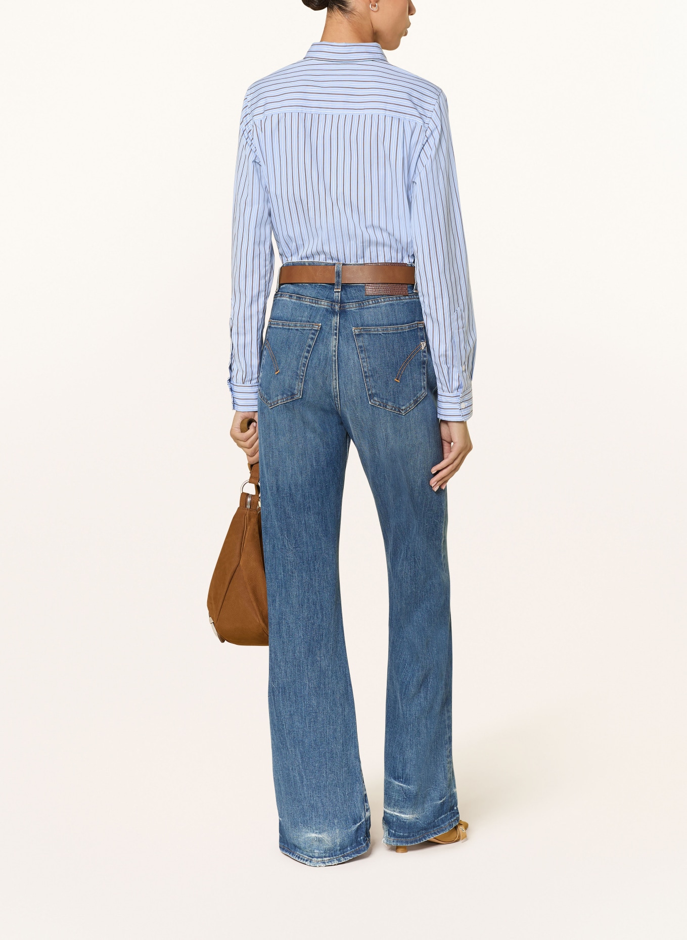 Dondup Džíny s širokými nohavicemi AMBER: 800 dublau