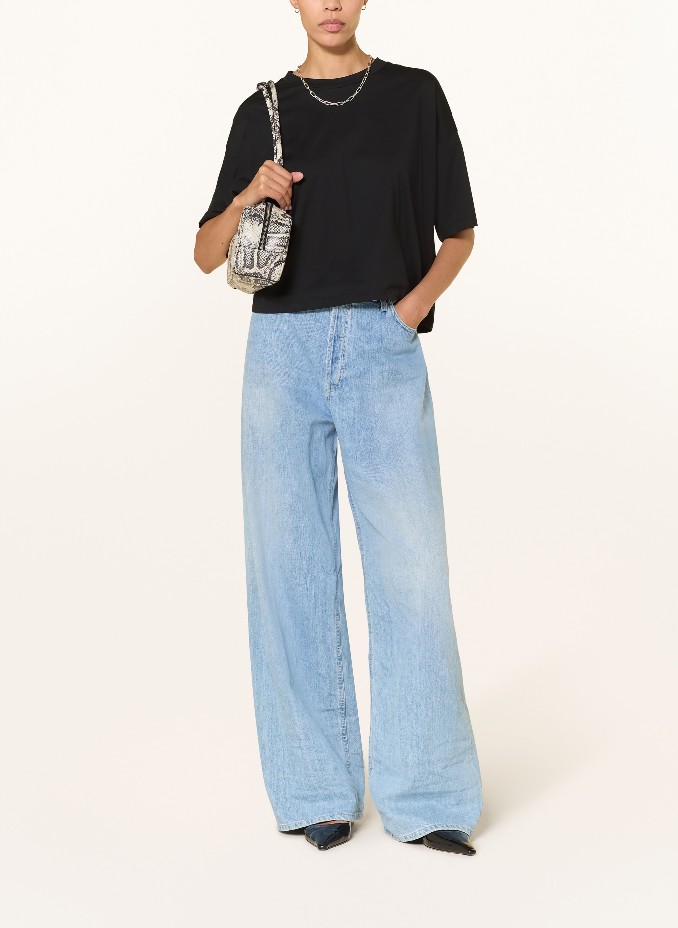 Dondup Jean à jambes larges DAKOTA: 800 HELLBLAU