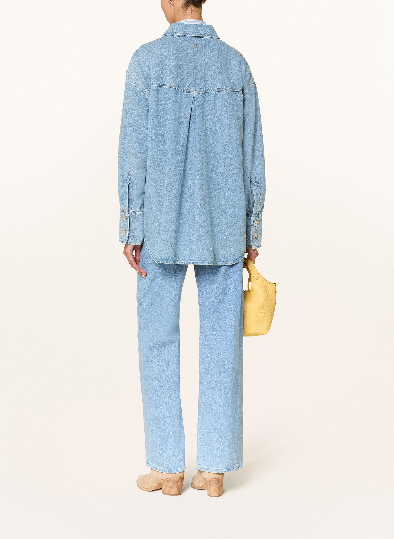 Dondup Jeans-Overshirt: HELLBLAU