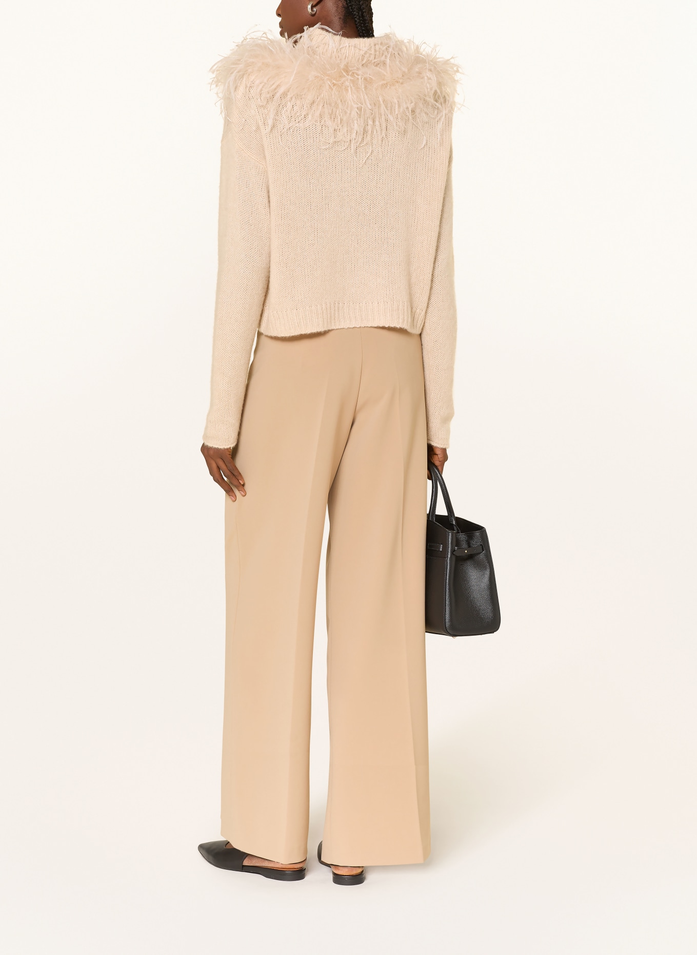 HEMISPHERE Pullover mit Cashmere: BEIGE