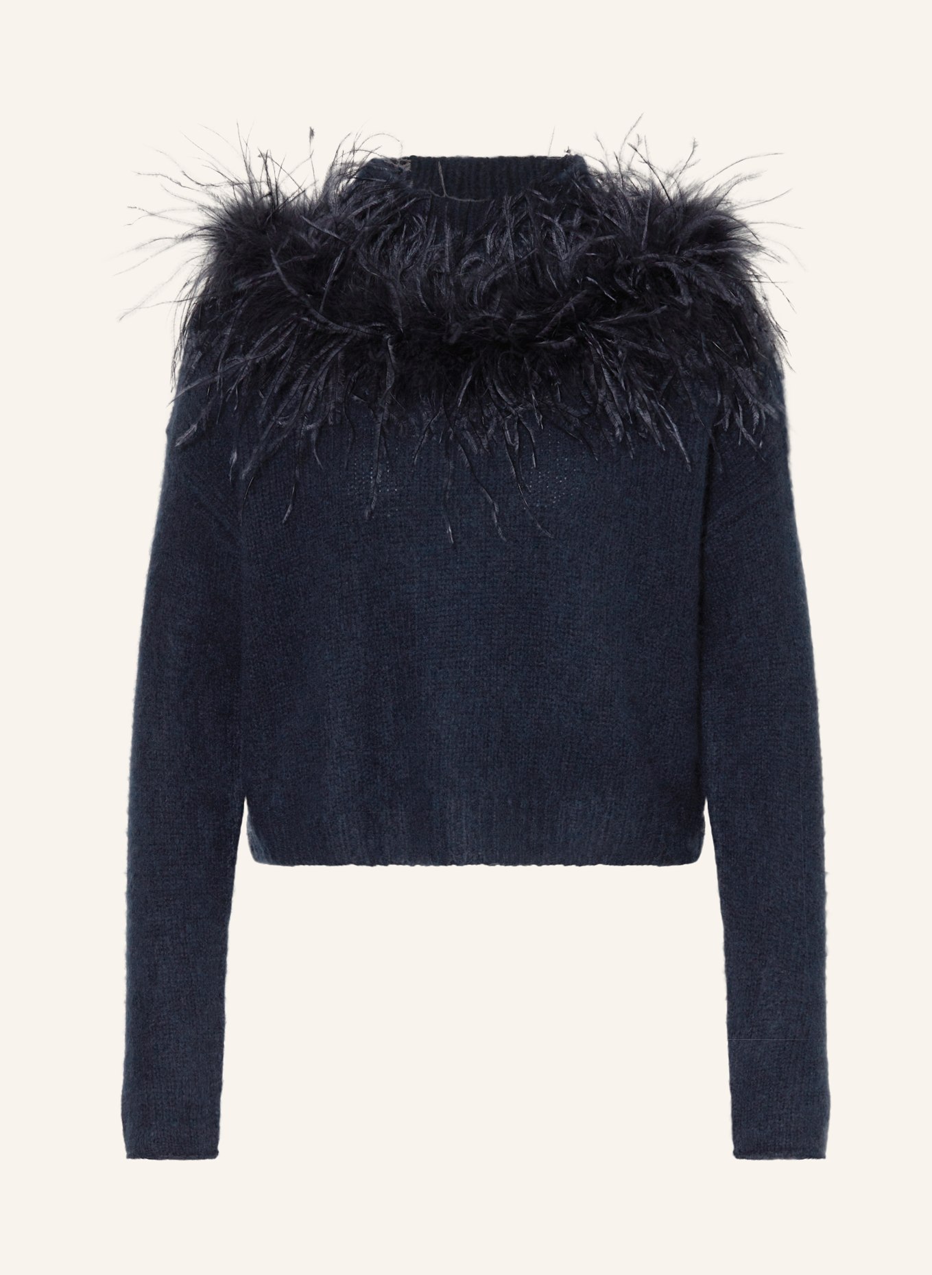 HEMISPHERE Cashmere sweater: DARK BLUE