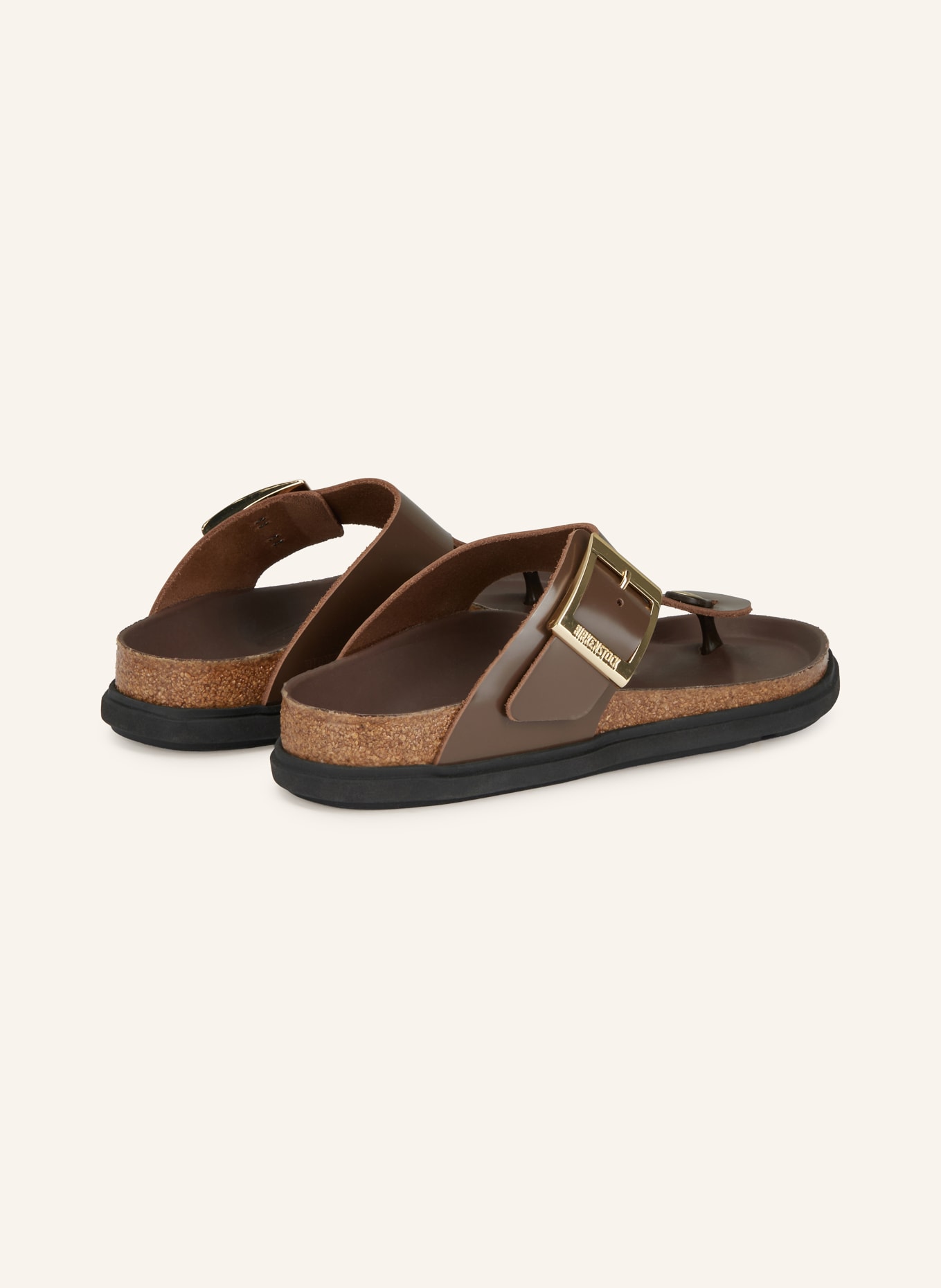 BIRKENSTOCK GIZEH Toe Separators: DARK BROWN