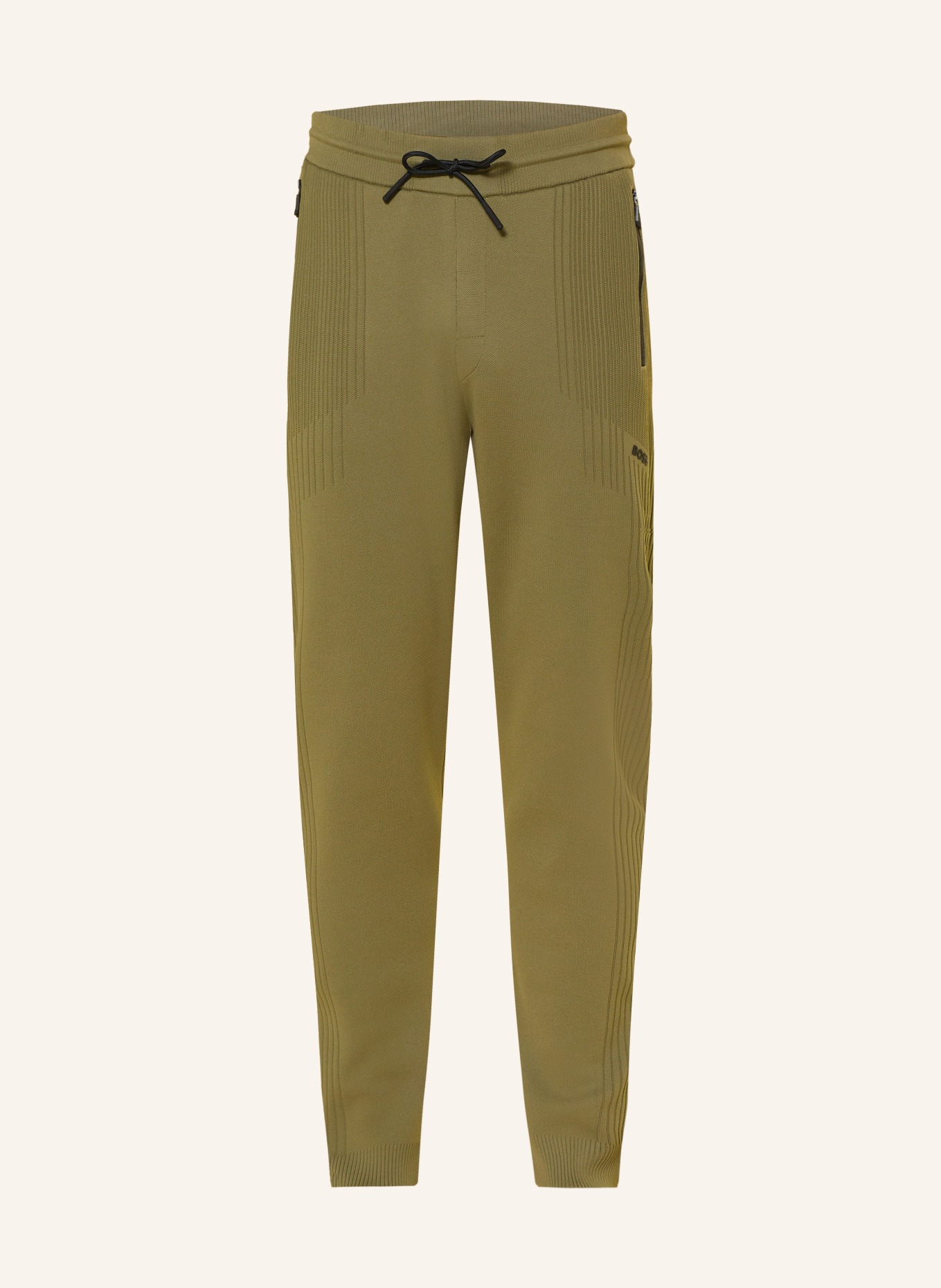 BOSS Track Pants PUSH: OLIV