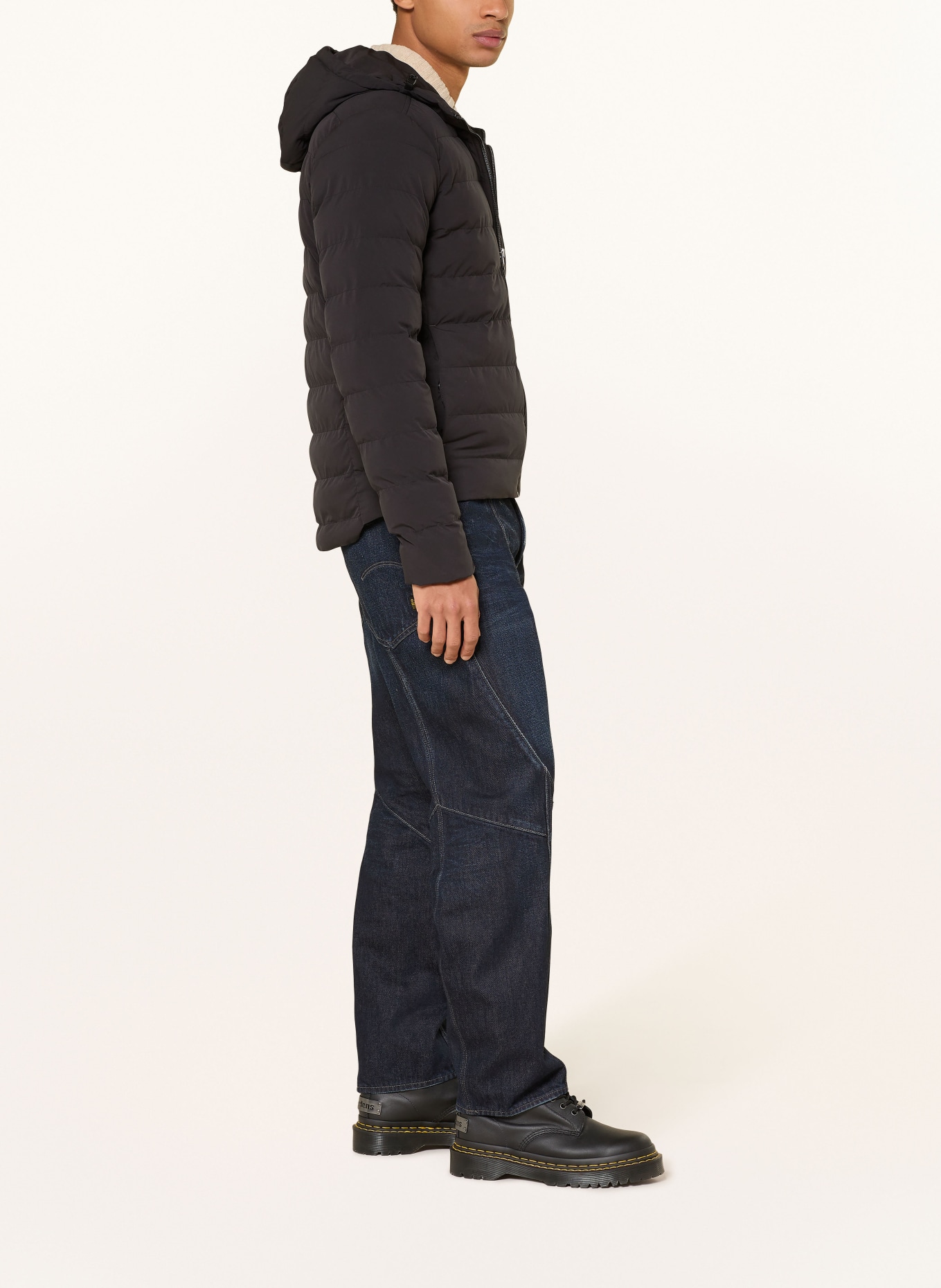 G-Star Steppjacke FOUNDATION: SCHWARZ