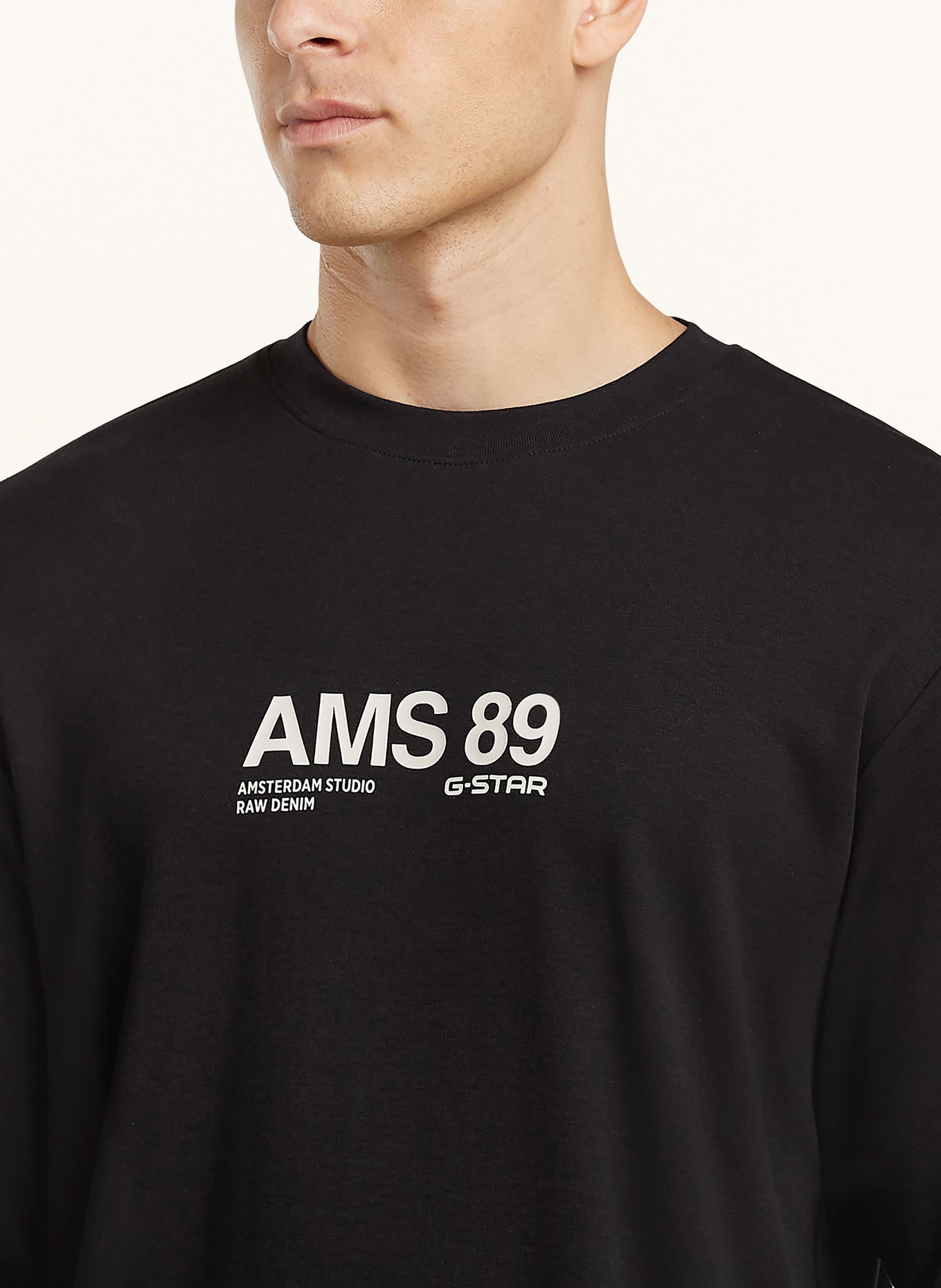 G-Star Longsleeve: SCHWARZ