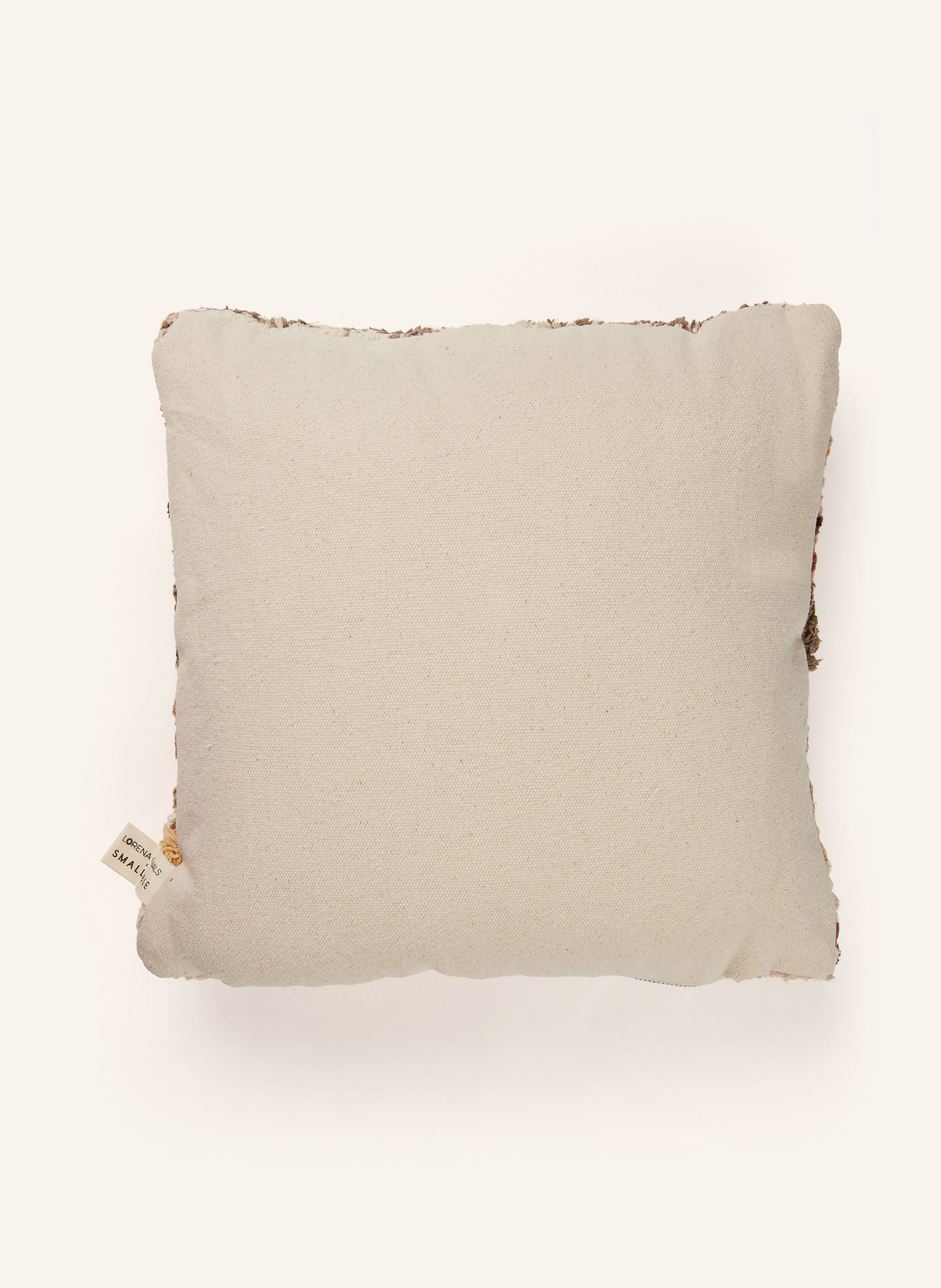 LORENA CANALS Dekokissen SISTAN: CREME / DUNKELBRAUN / BEIGE