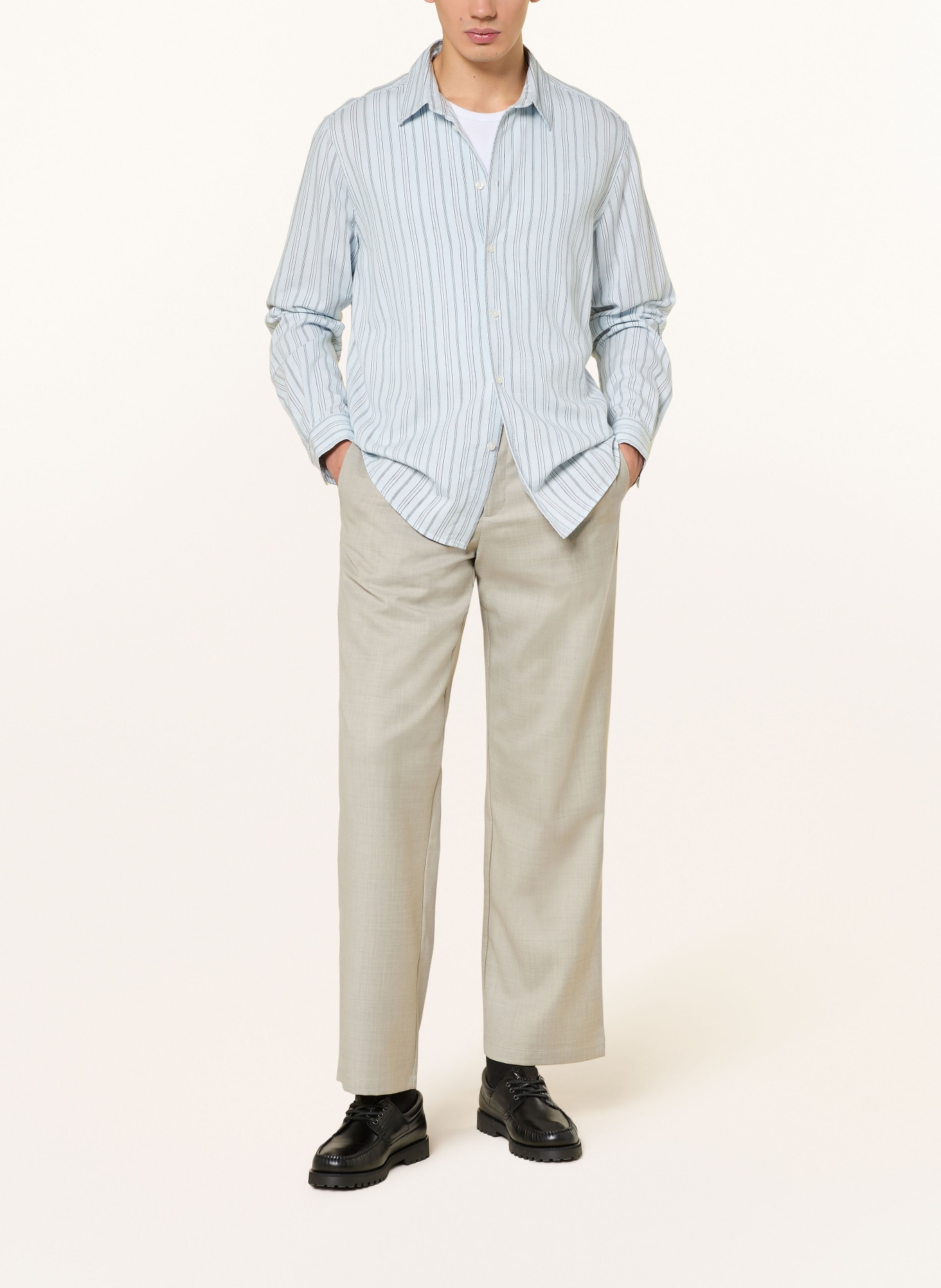 SAMSØE  SAMSØE Chino SANOAH Regular Fit: HELLGRAU