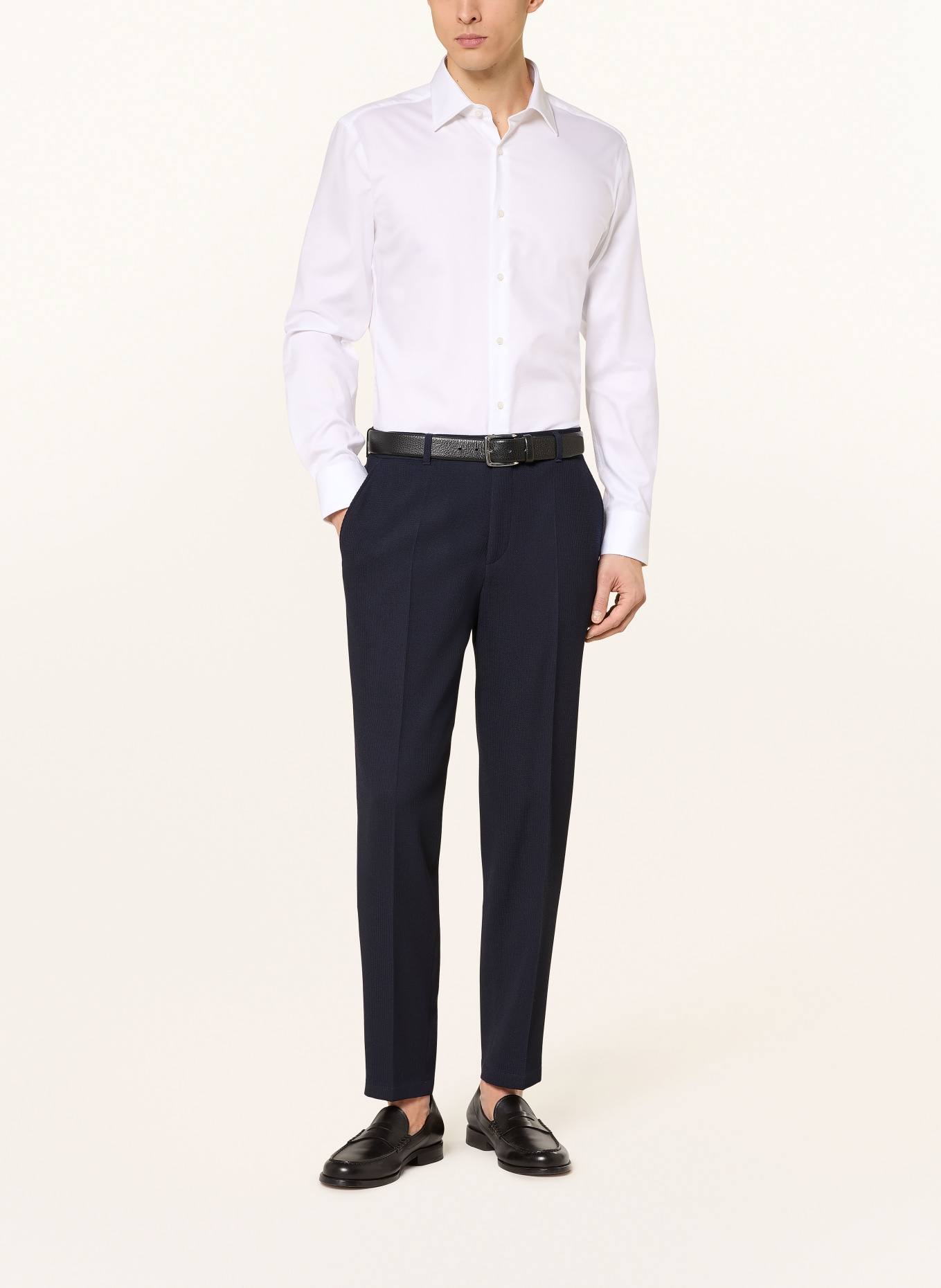 BOSS Hemd HANK Slim Fit: ECRU