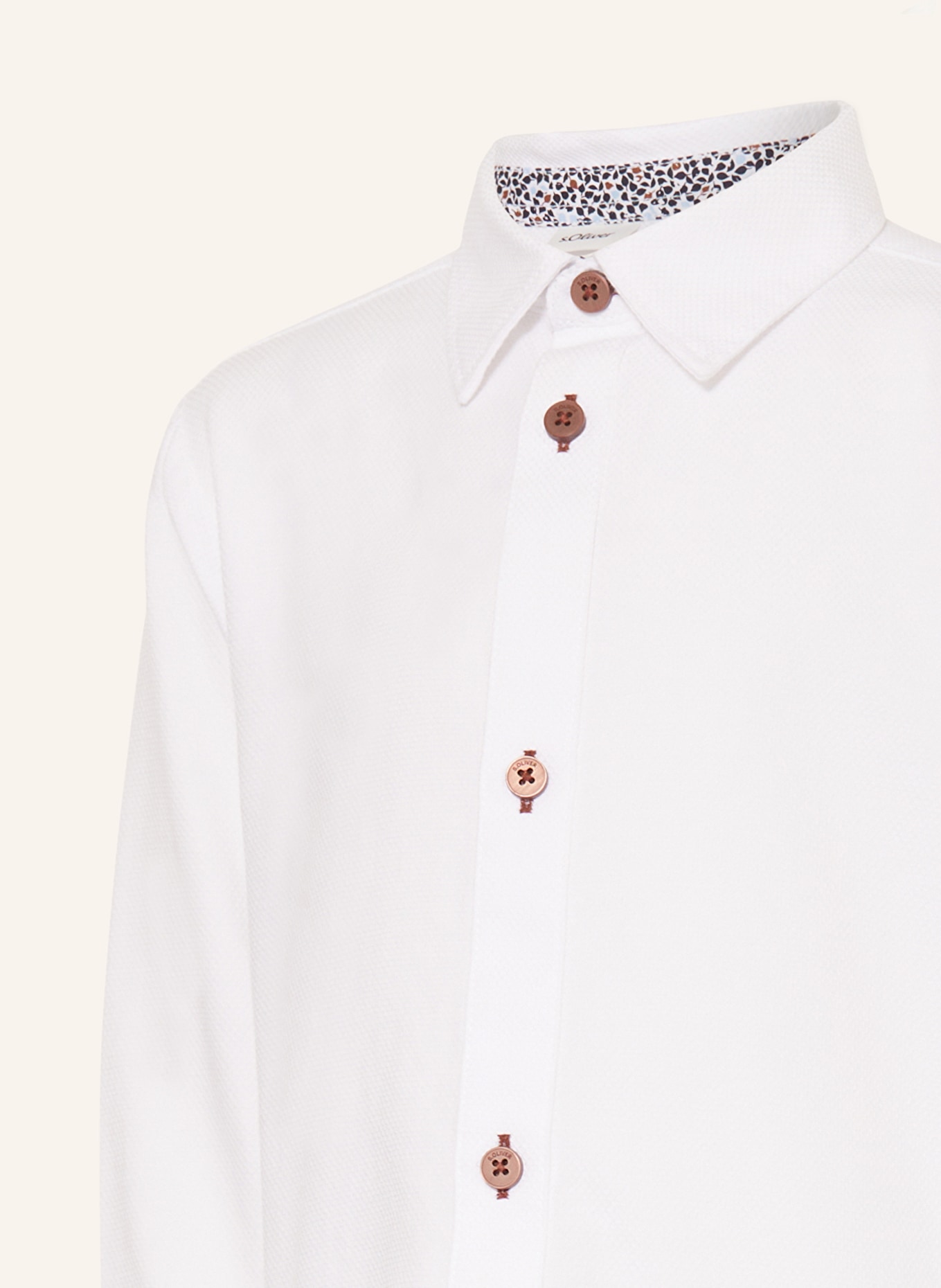 s.Oliver RED shirt: WHITE