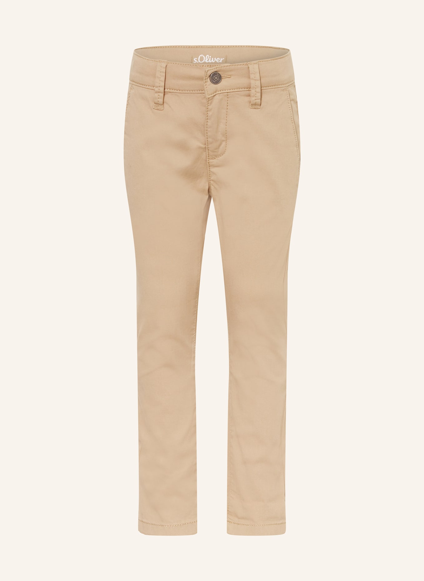 s.Oliver RED Chino: CAMEL