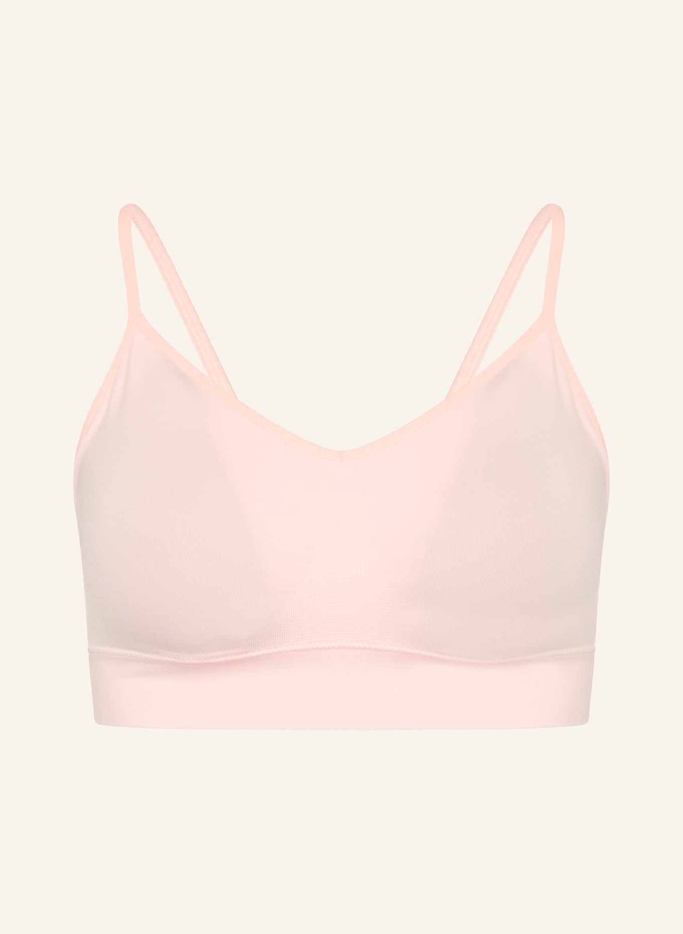 JOCKEY Bustier SEAMFREE® CORE STRETCH: SVĚTLE RŮŽOVÁ