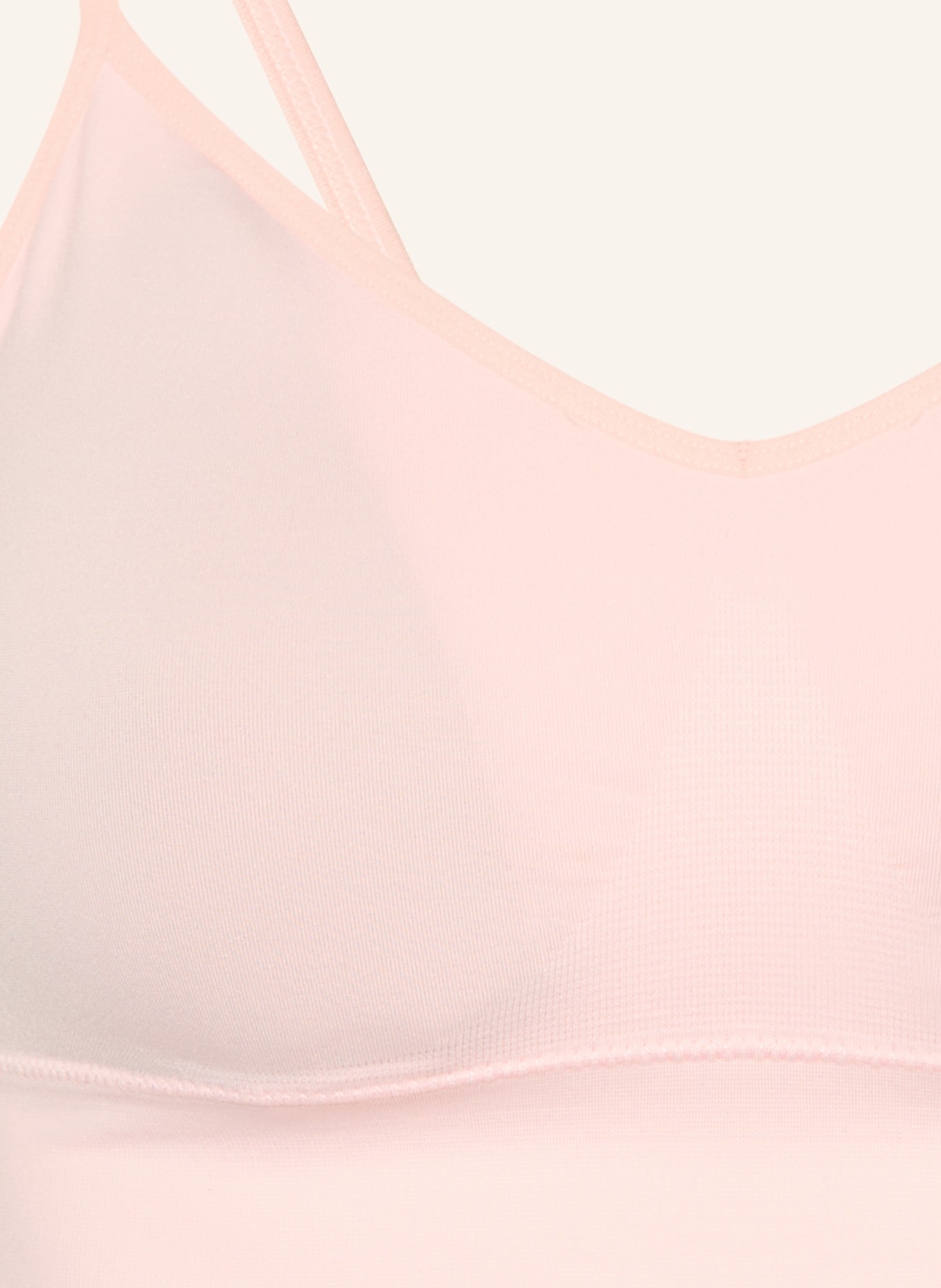 JOCKEY Bustier SEAMFREE® CORE STRETCH: SVĚTLE RŮŽOVÁ