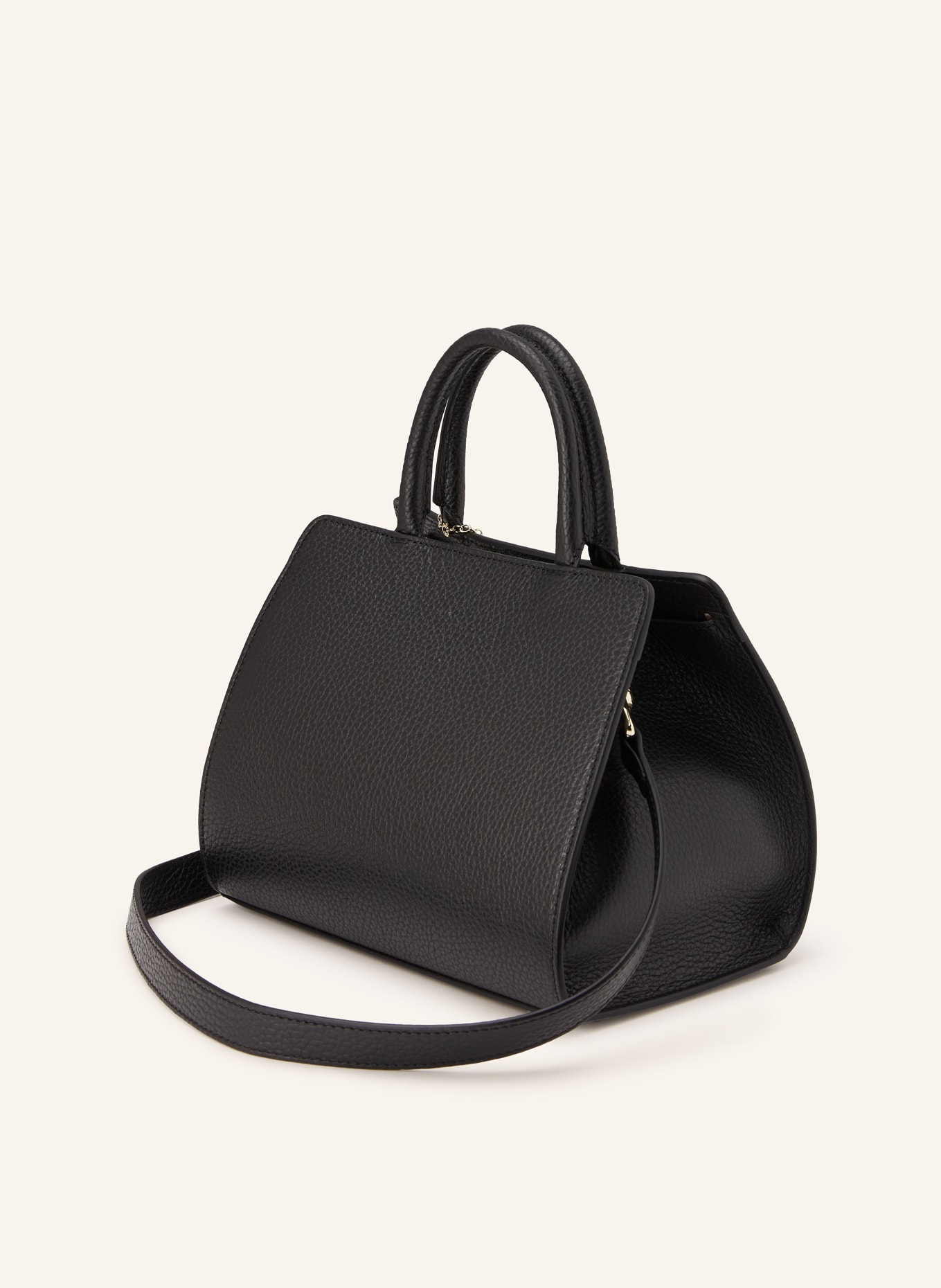 AIGNER Handtasche CESTINO: SCHWARZ / GOLD