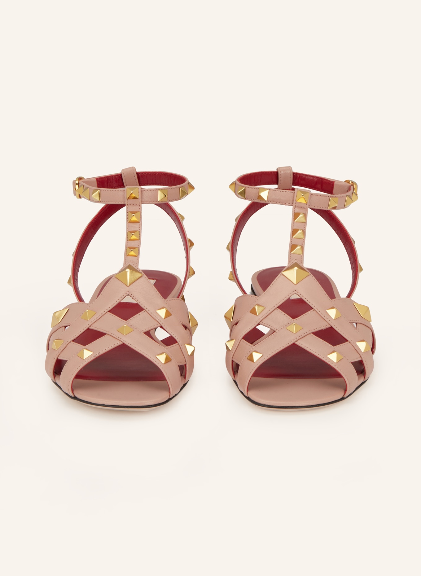 VALENTINO GARAVANI Sandalen VG STUDDY mit Nieten: ROSÉ