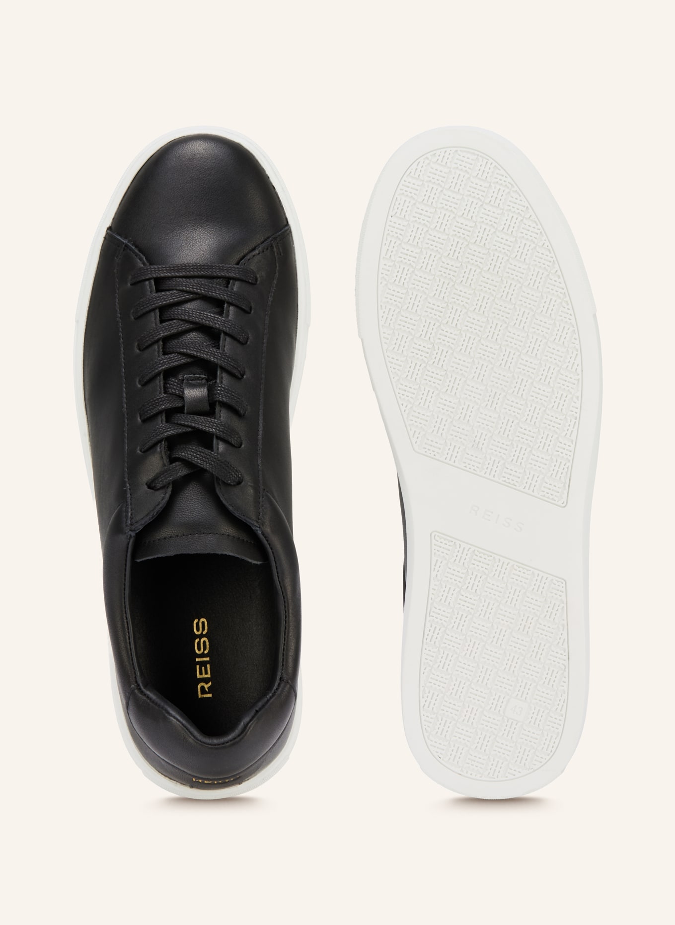 REISS Sneaker FINLEY: SCHWARZ