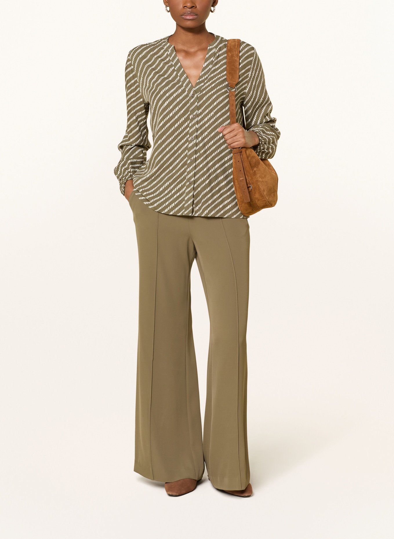 comma Marlenehose: KHAKI