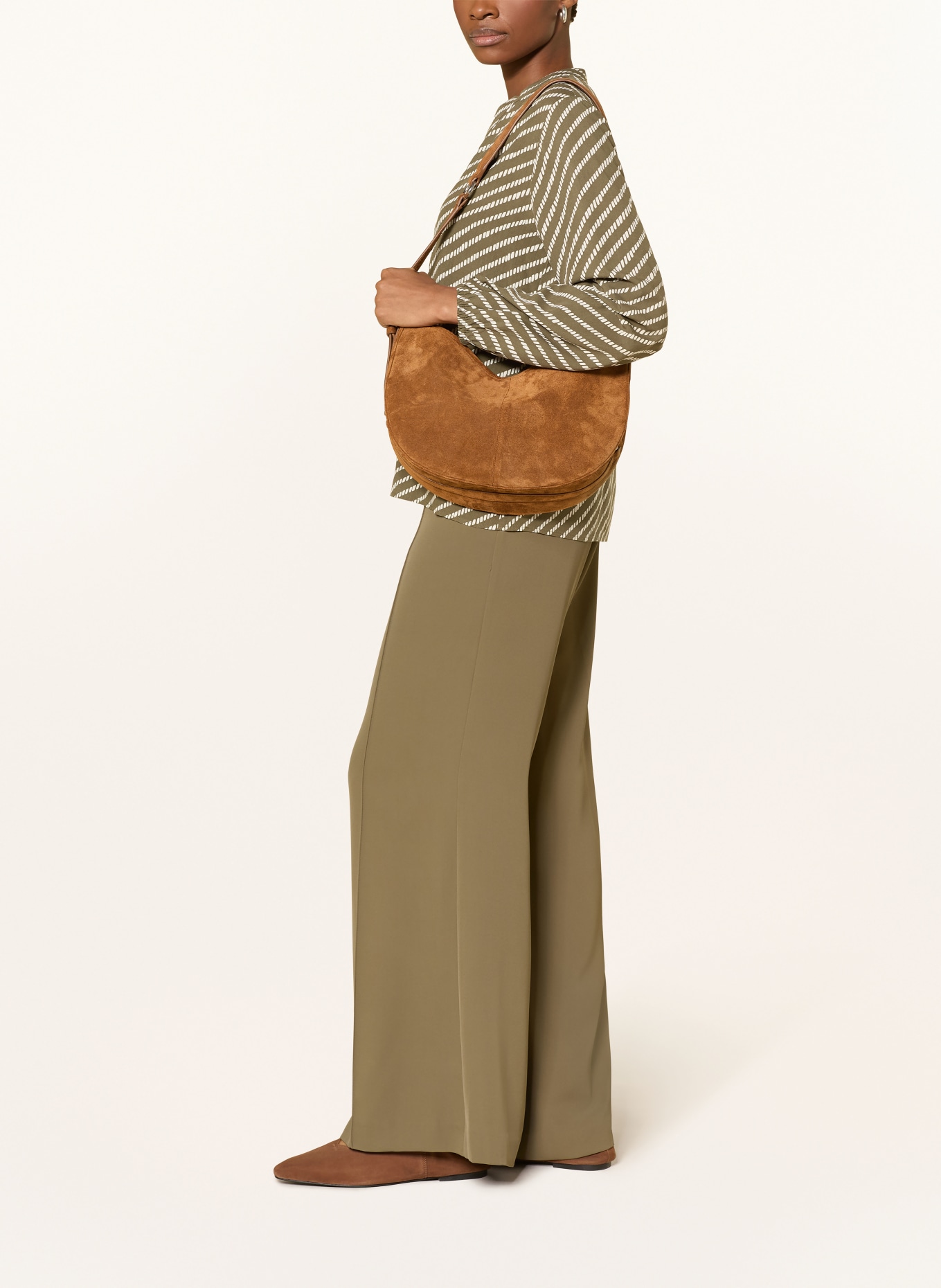 comma Marlenehose: KHAKI