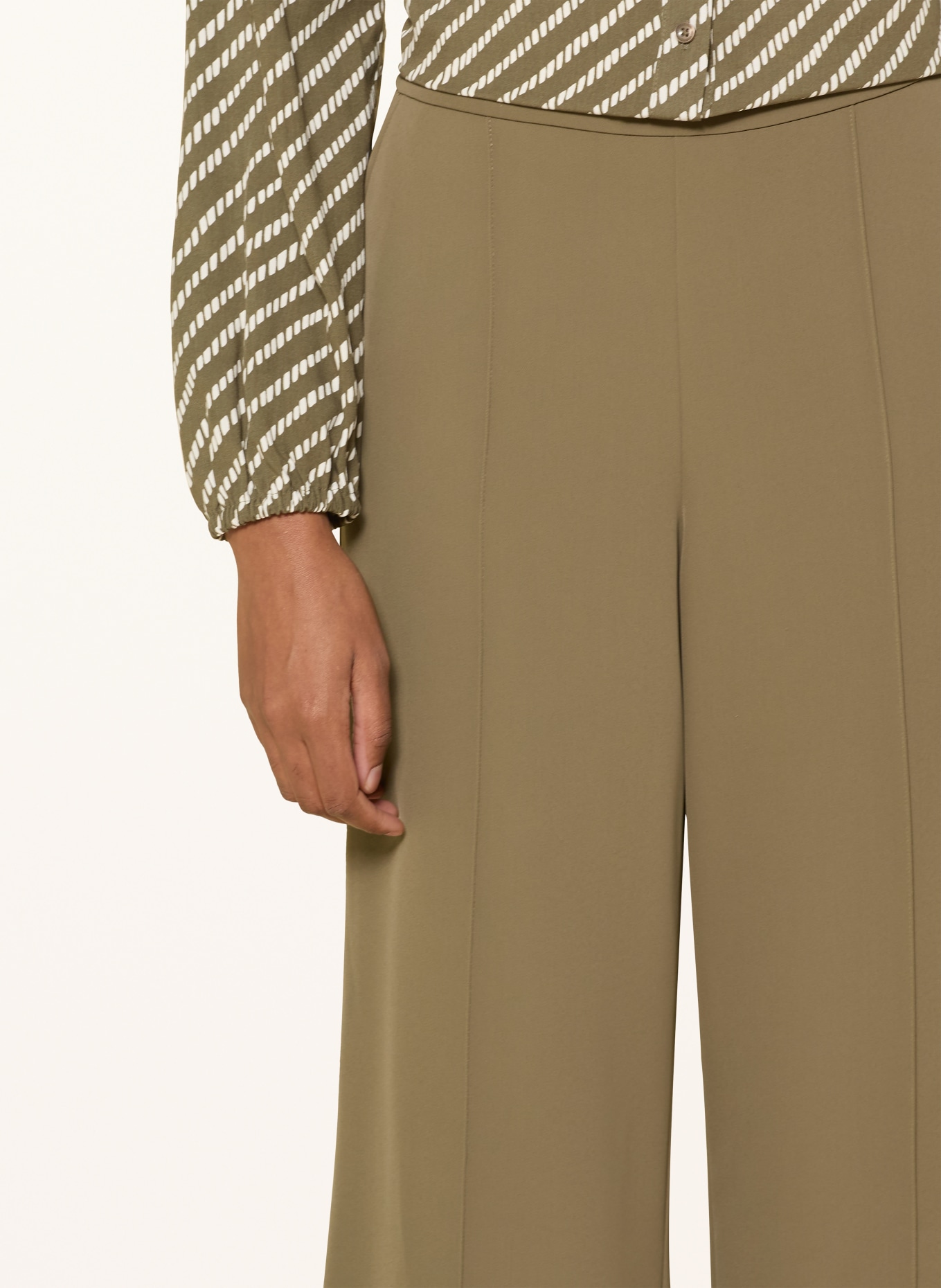 comma Marlenehose: KHAKI