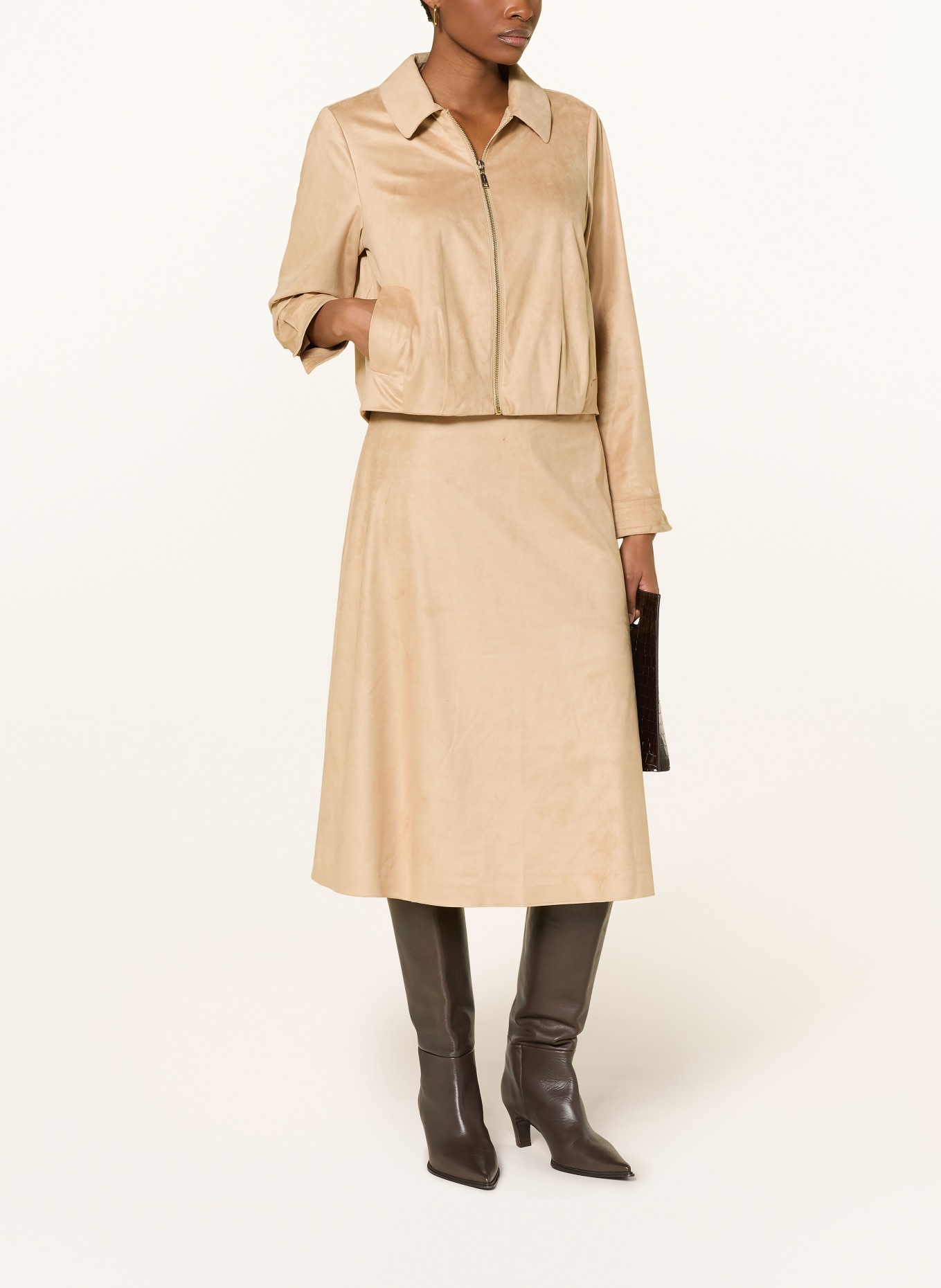 comma Rock in Lederoptik: HELLBRAUN