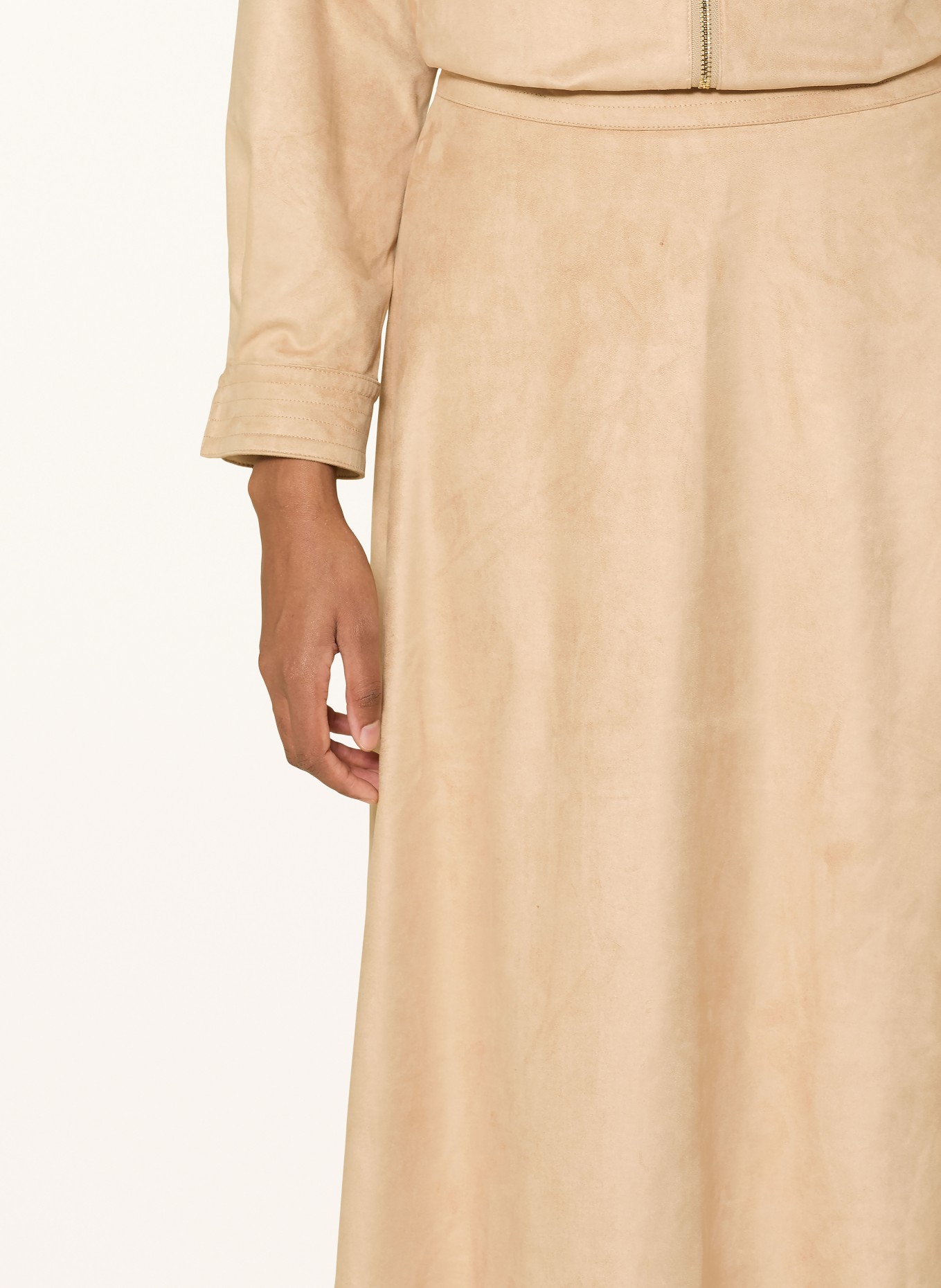 comma Rock in Lederoptik: HELLBRAUN