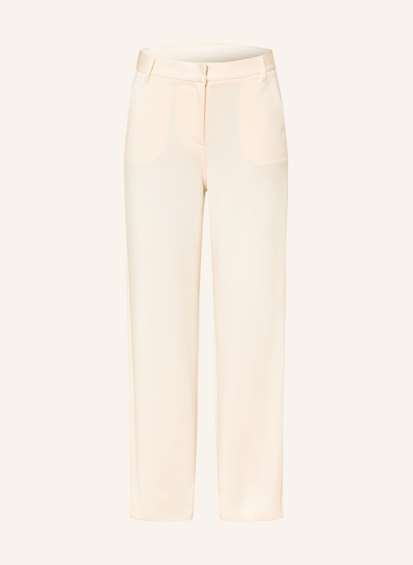 comma marlene pants: WHITE