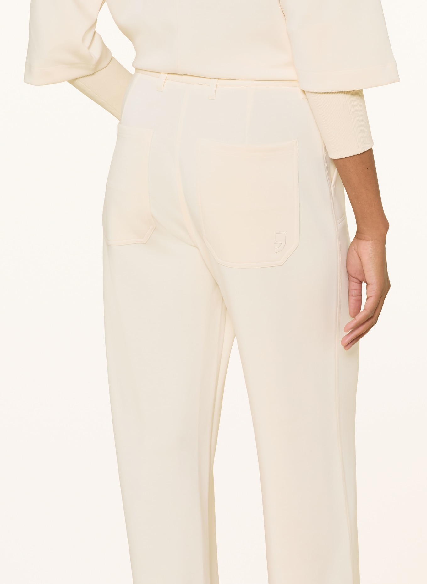 comma marlene pants: WHITE
