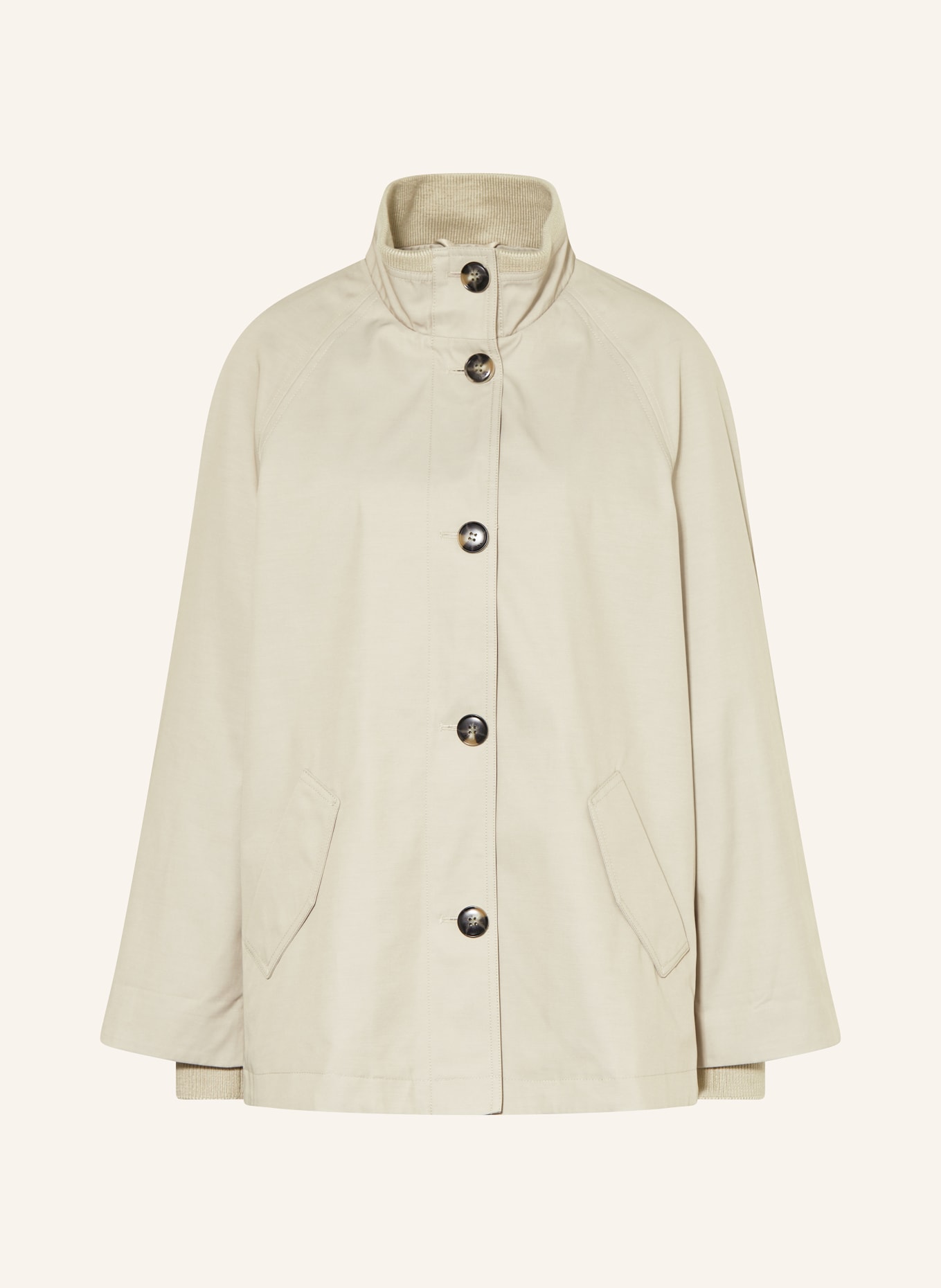 comma jacket: LIGHT GREEN