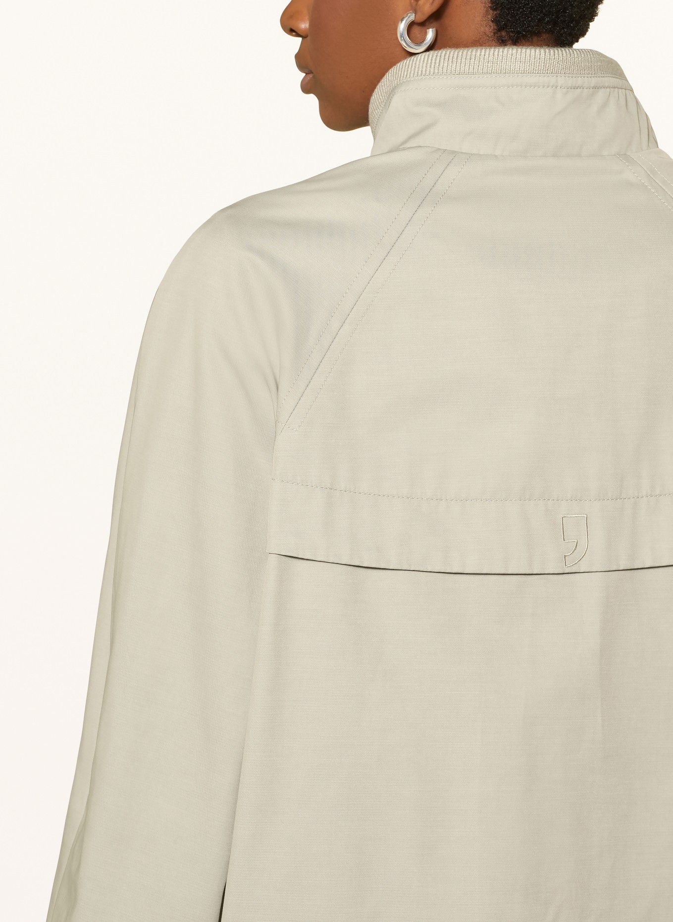 comma jacket: LIGHT GREEN