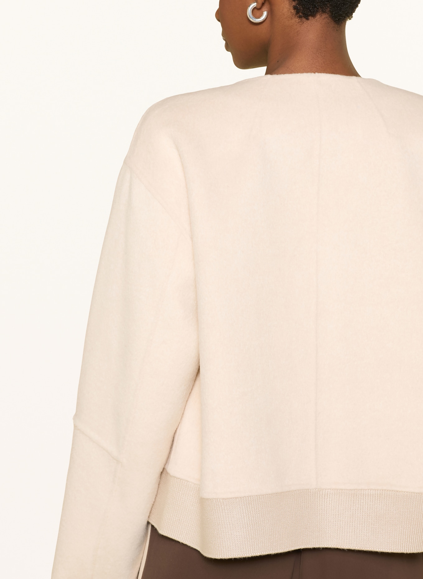 comma kurtka: KREMOWY