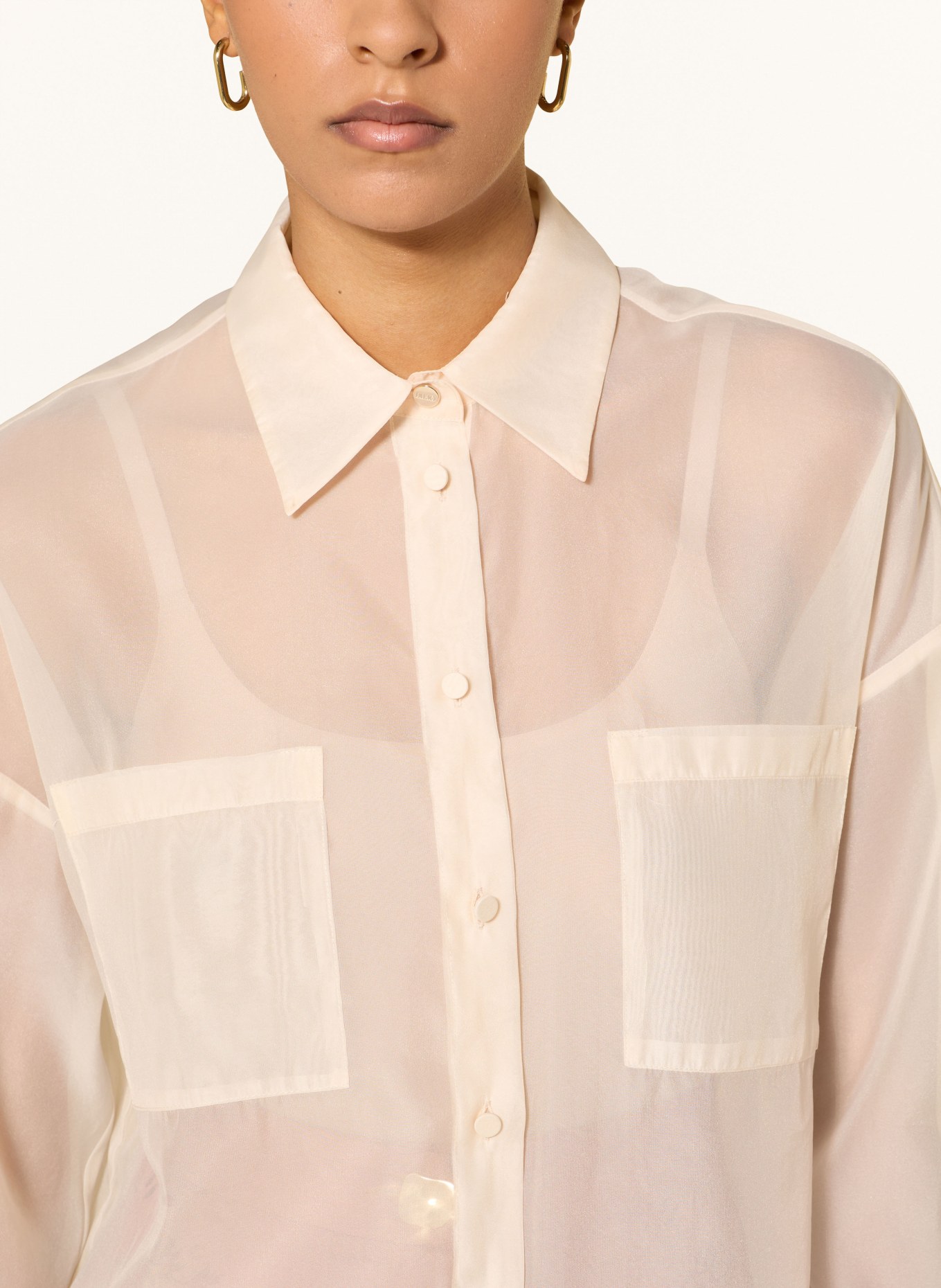 LIU JO shirt blouse: LIGHT ORANGE