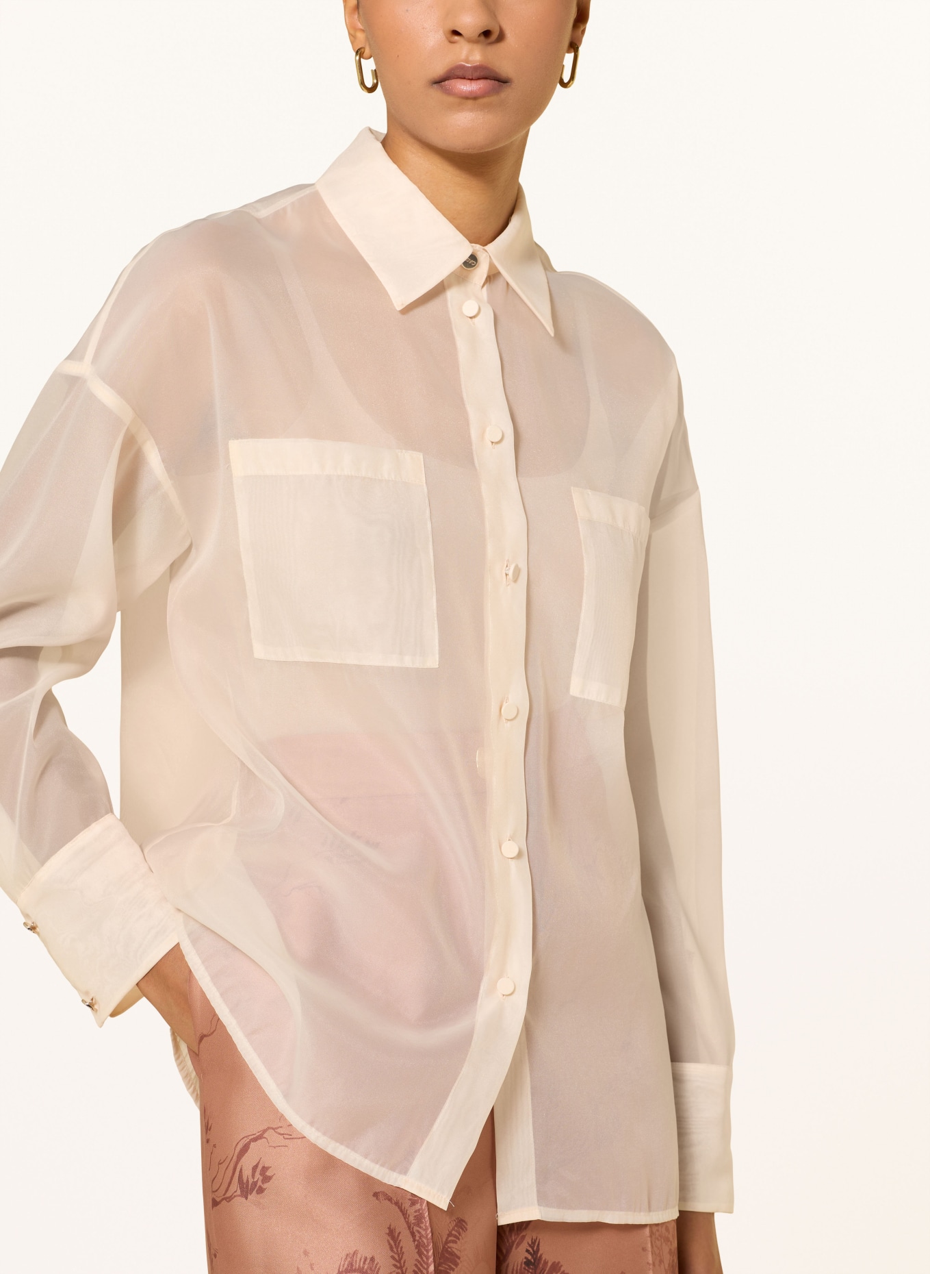 LIU JO shirt blouse: LIGHT ORANGE