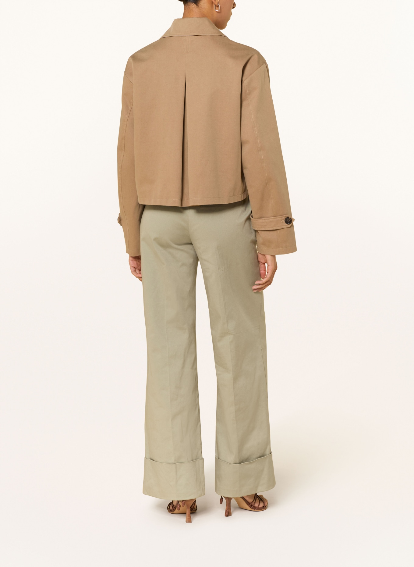 LIU JO kurtka trenczowa: JASNOBRĄZOWY