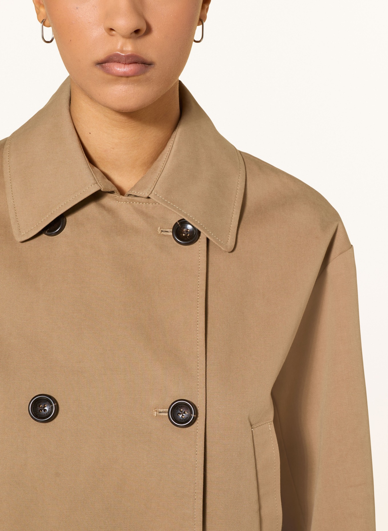 LIU JO kurtka trenczowa: JASNOBRĄZOWY