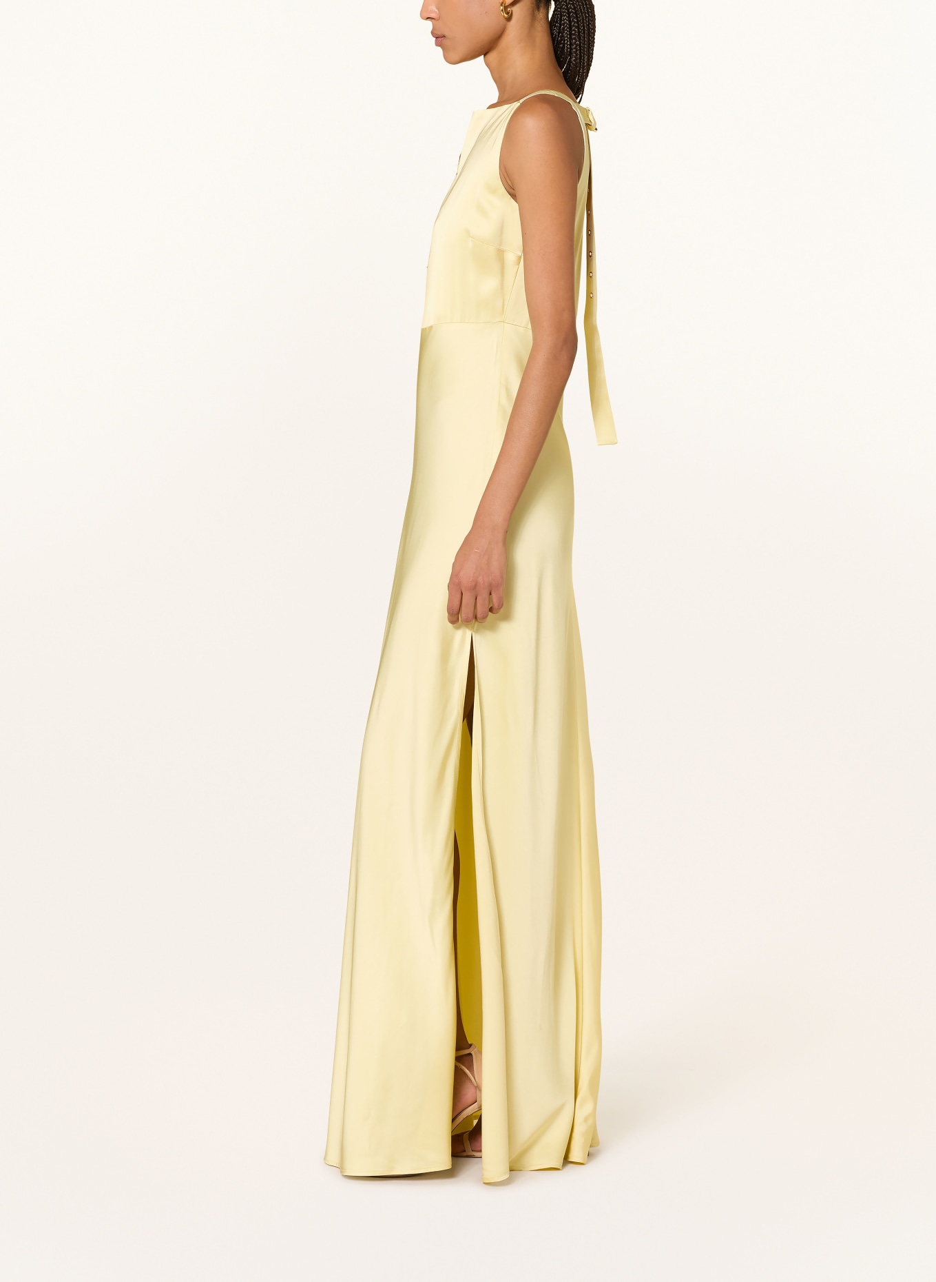 LIU JO Satinkleid: GELB