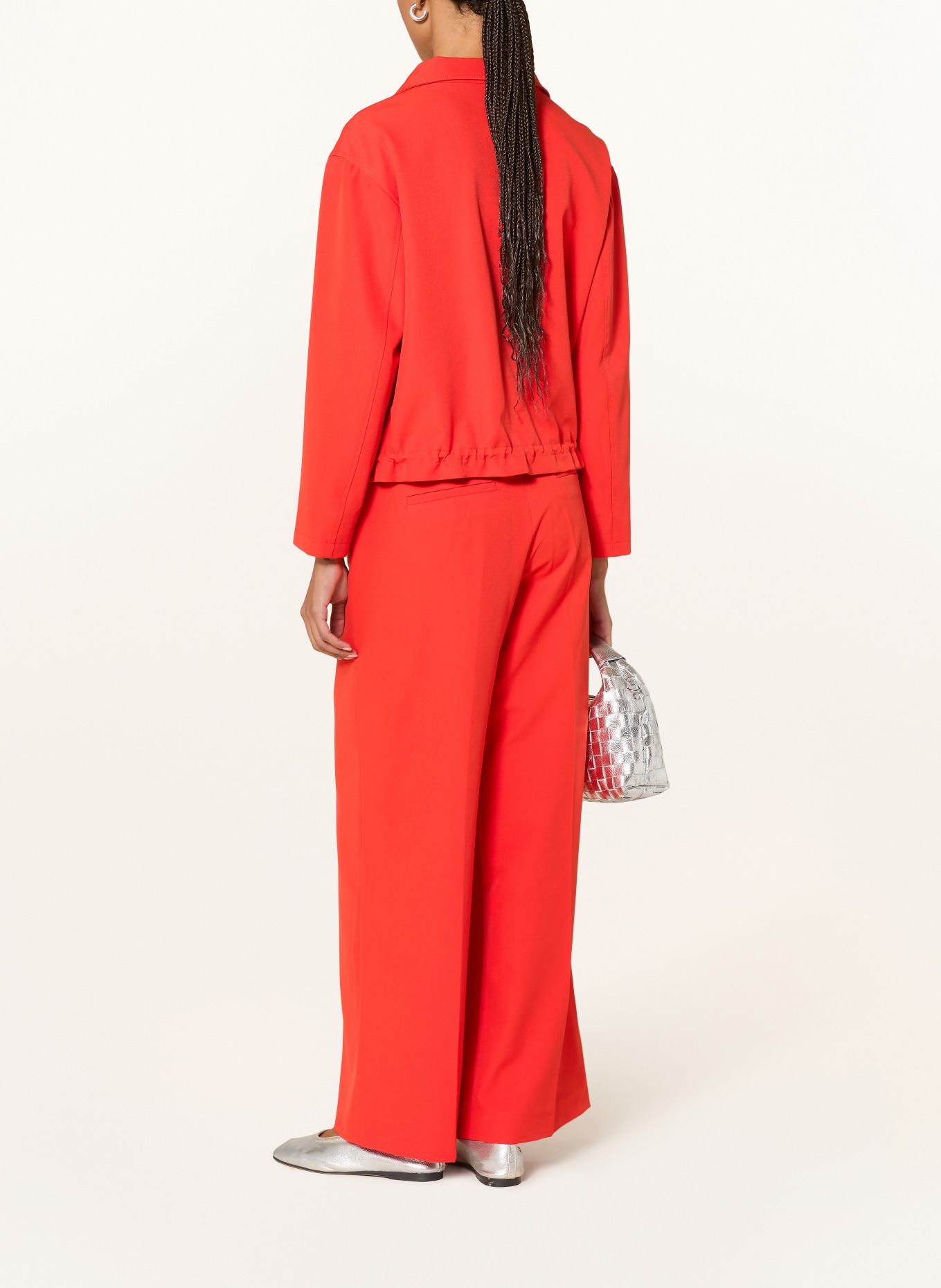 s.Oliver BLACK LABEL kalhoty Marlene: ČERVENÁ