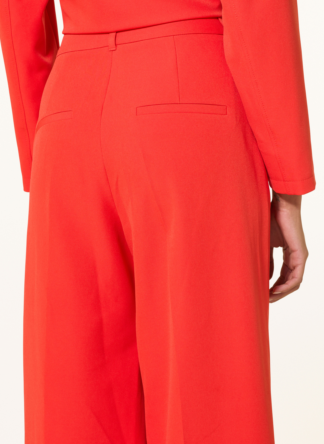 s.Oliver BLACK LABEL kalhoty Marlene: ČERVENÁ