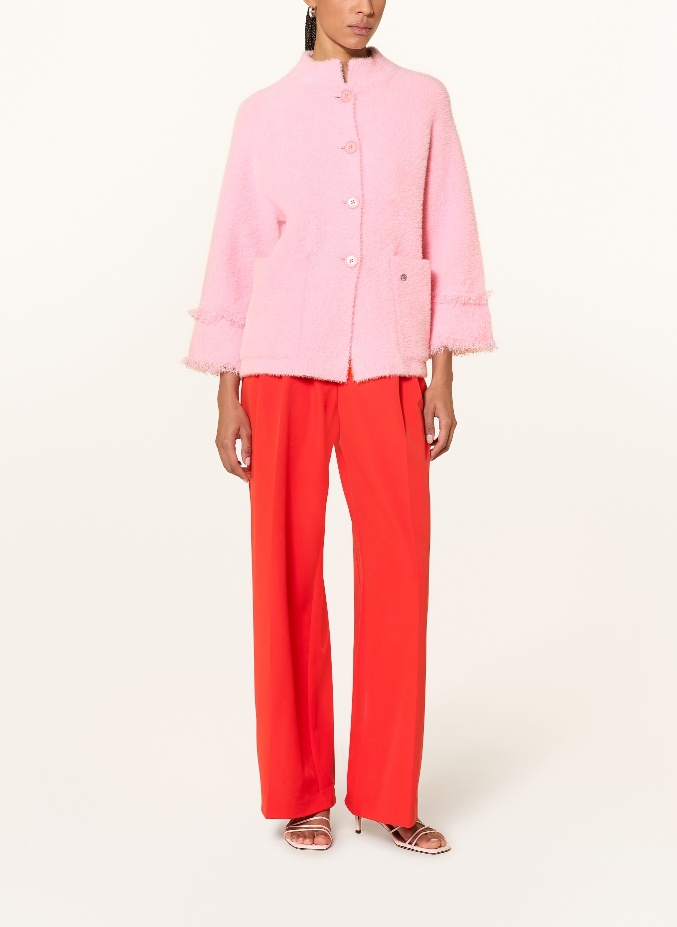 s.Oliver BLACK LABEL Strickjacke: ROSA