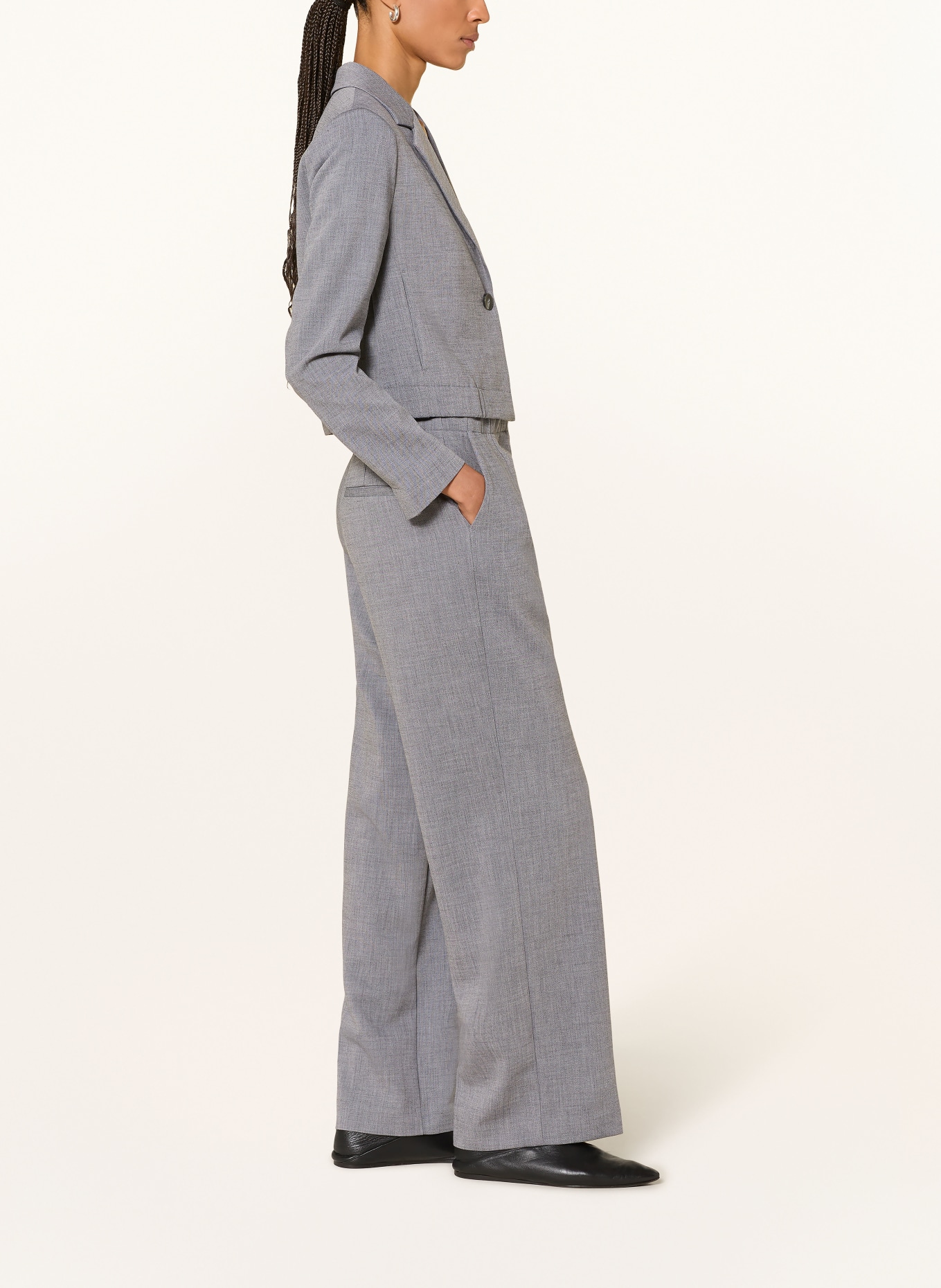 s.Oliver BLACK LABEL Pantalon Marlene: GRIS