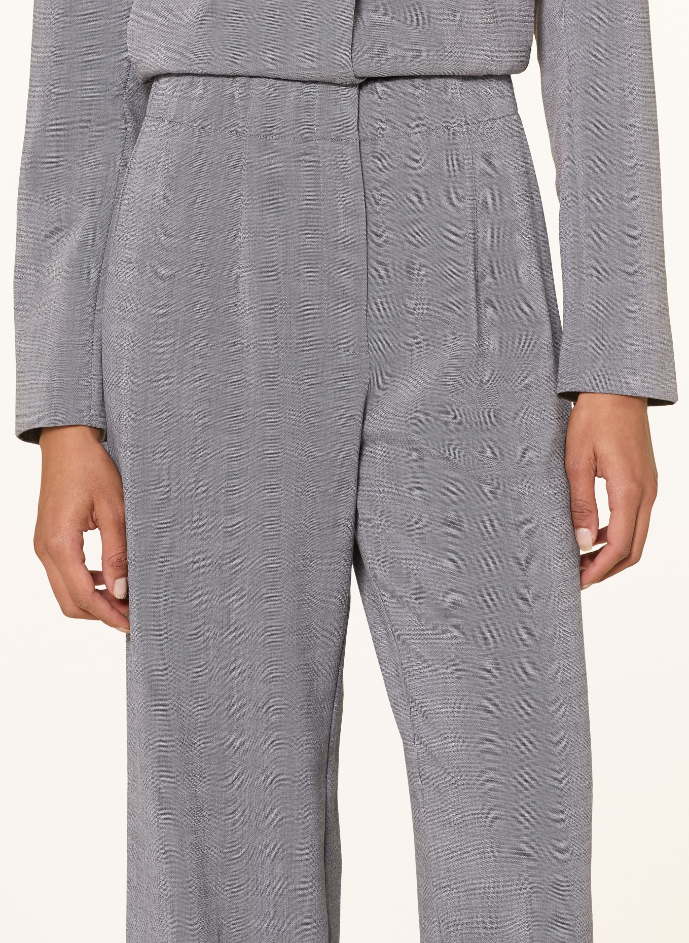 s.Oliver BLACK LABEL Pantalon Marlene: GRIS