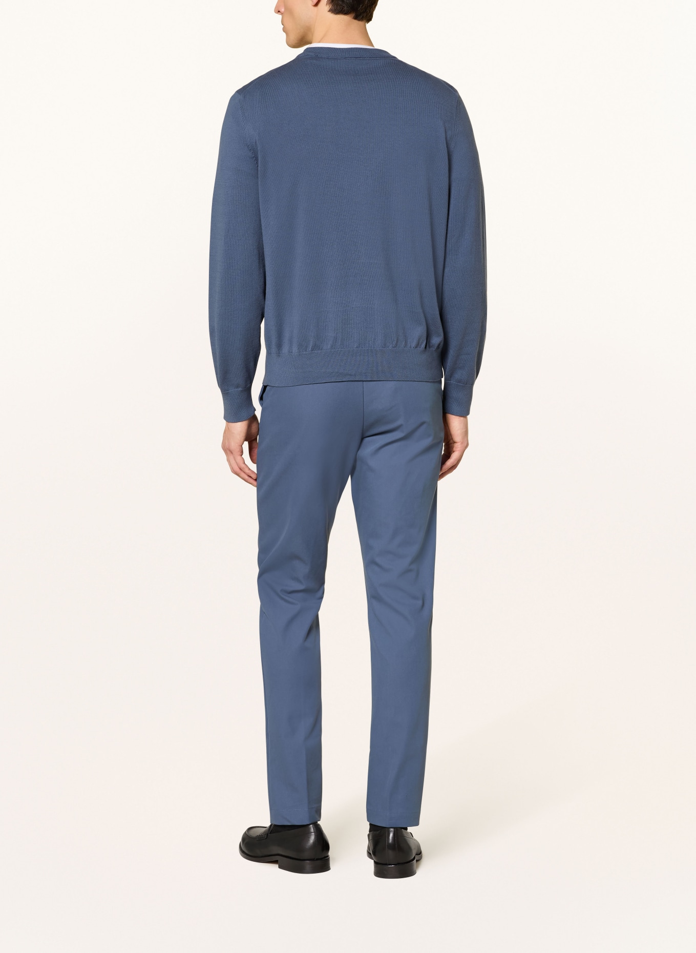 BOSS UPACAS sweater: BLUE GRAY