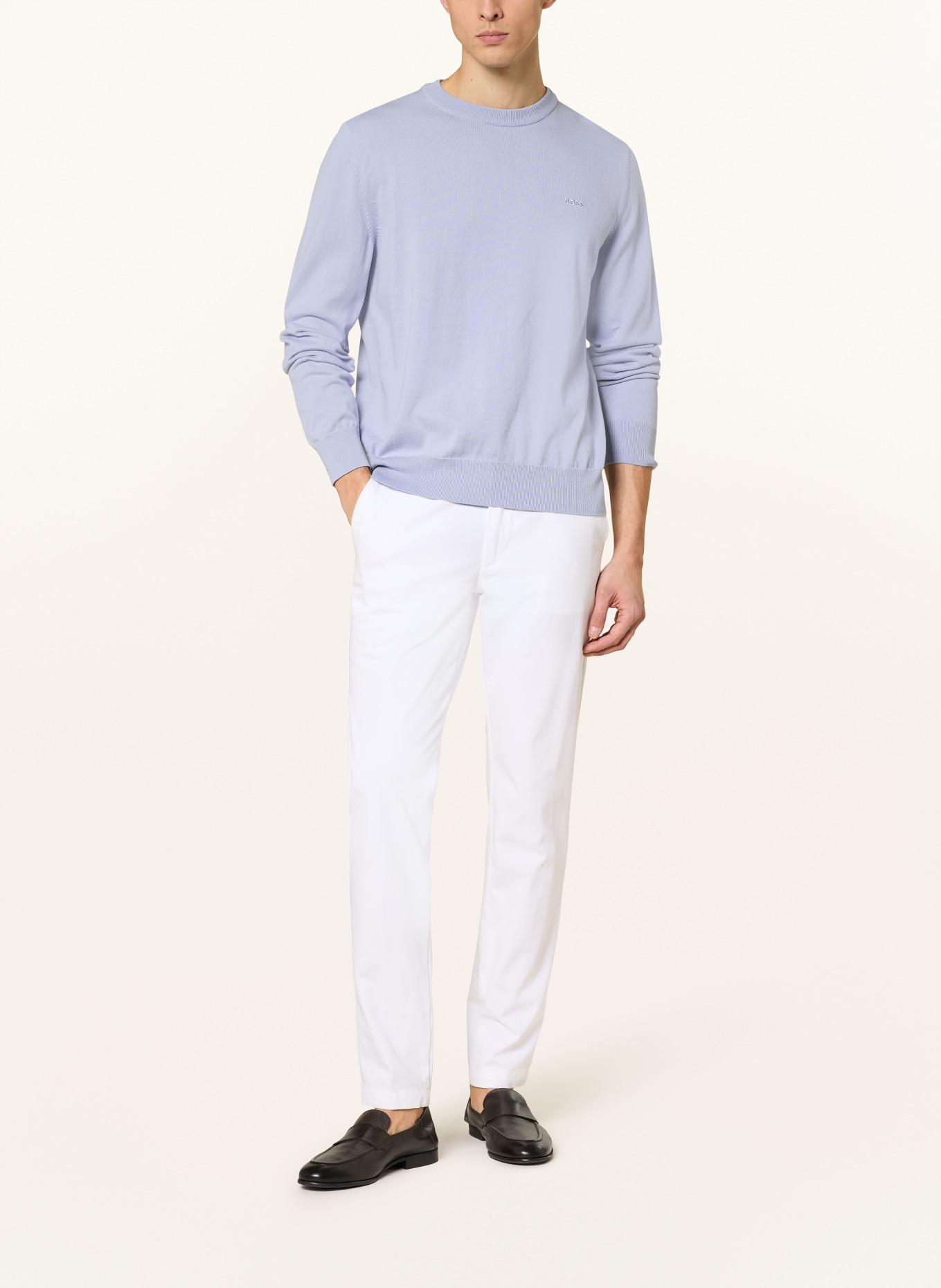 BOSS UPACAS sweater: LIGHT PURPLE