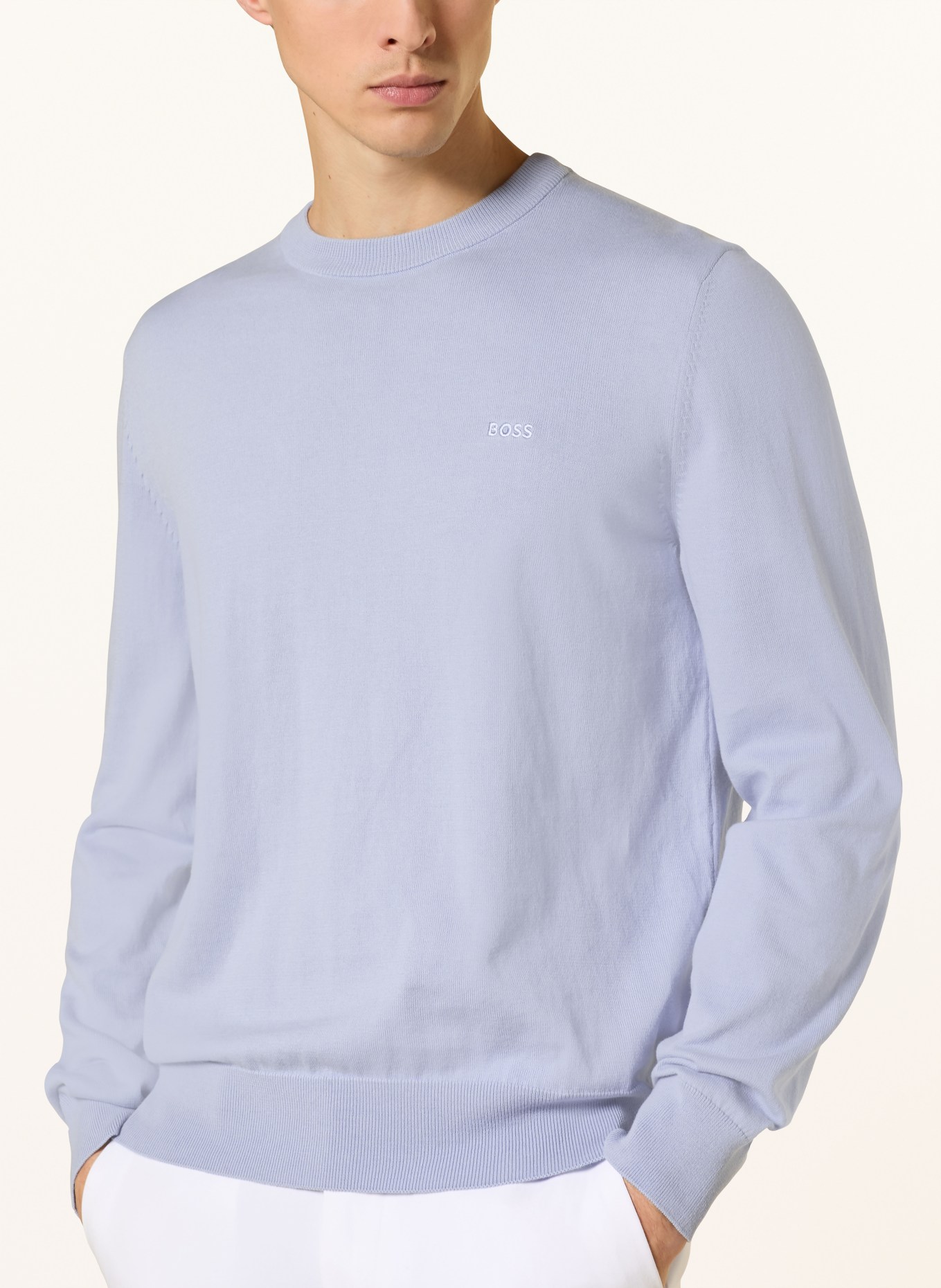 BOSS UPACAS sweater: LIGHT PURPLE
