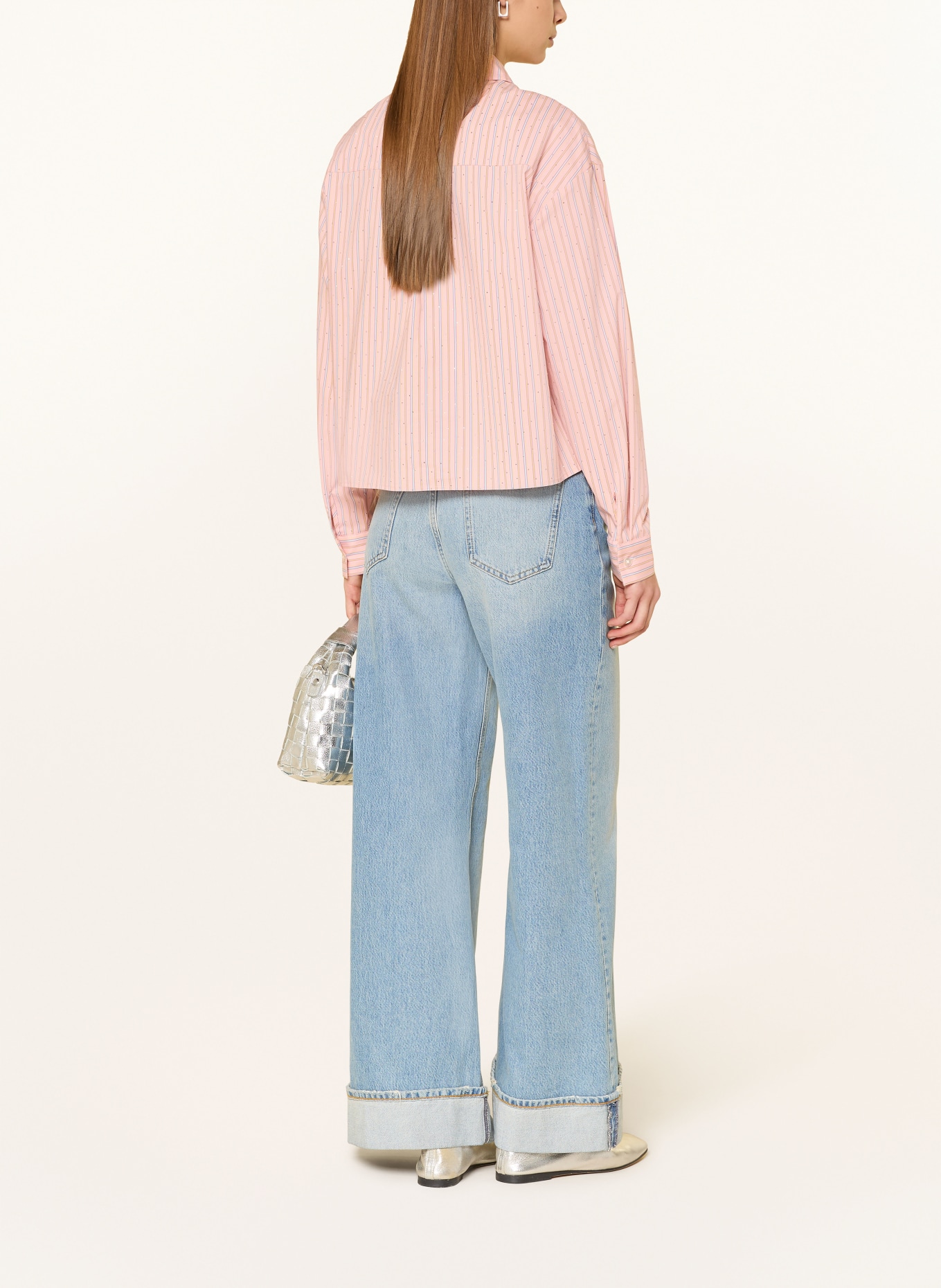 darling harbour Košile s ozdobnými kameny: APRICOT