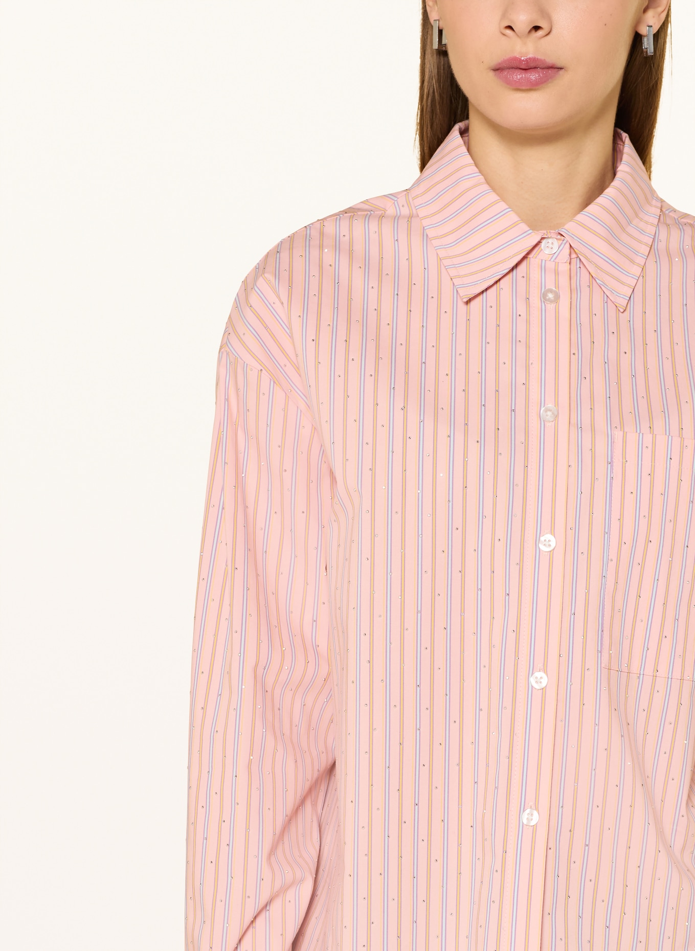 darling harbour Košile s ozdobnými kameny: APRICOT