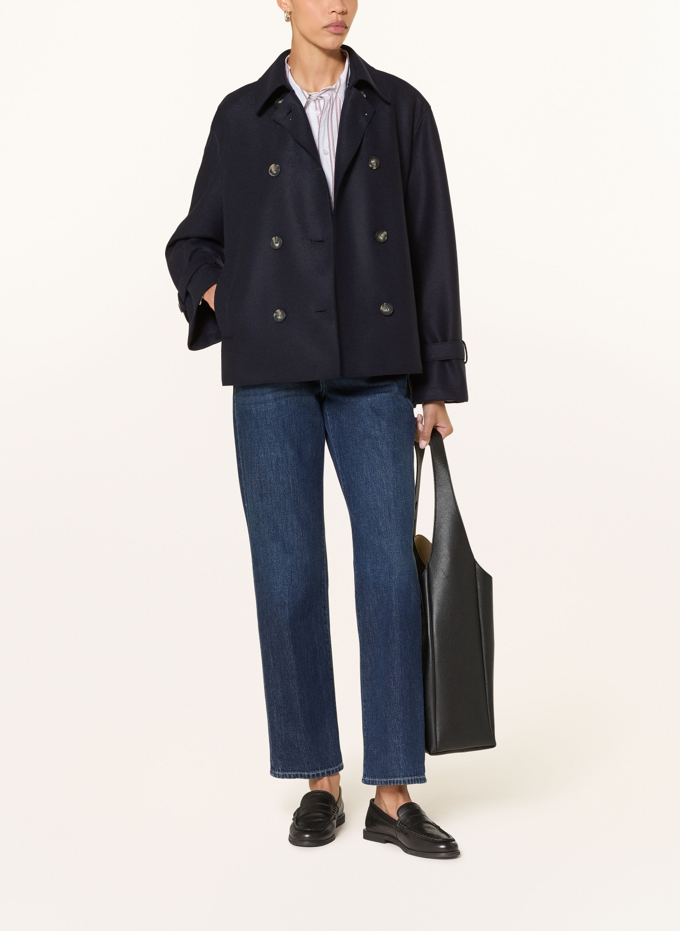 HARRIS WHARF LONDON cabanjacke: DARK BLUE