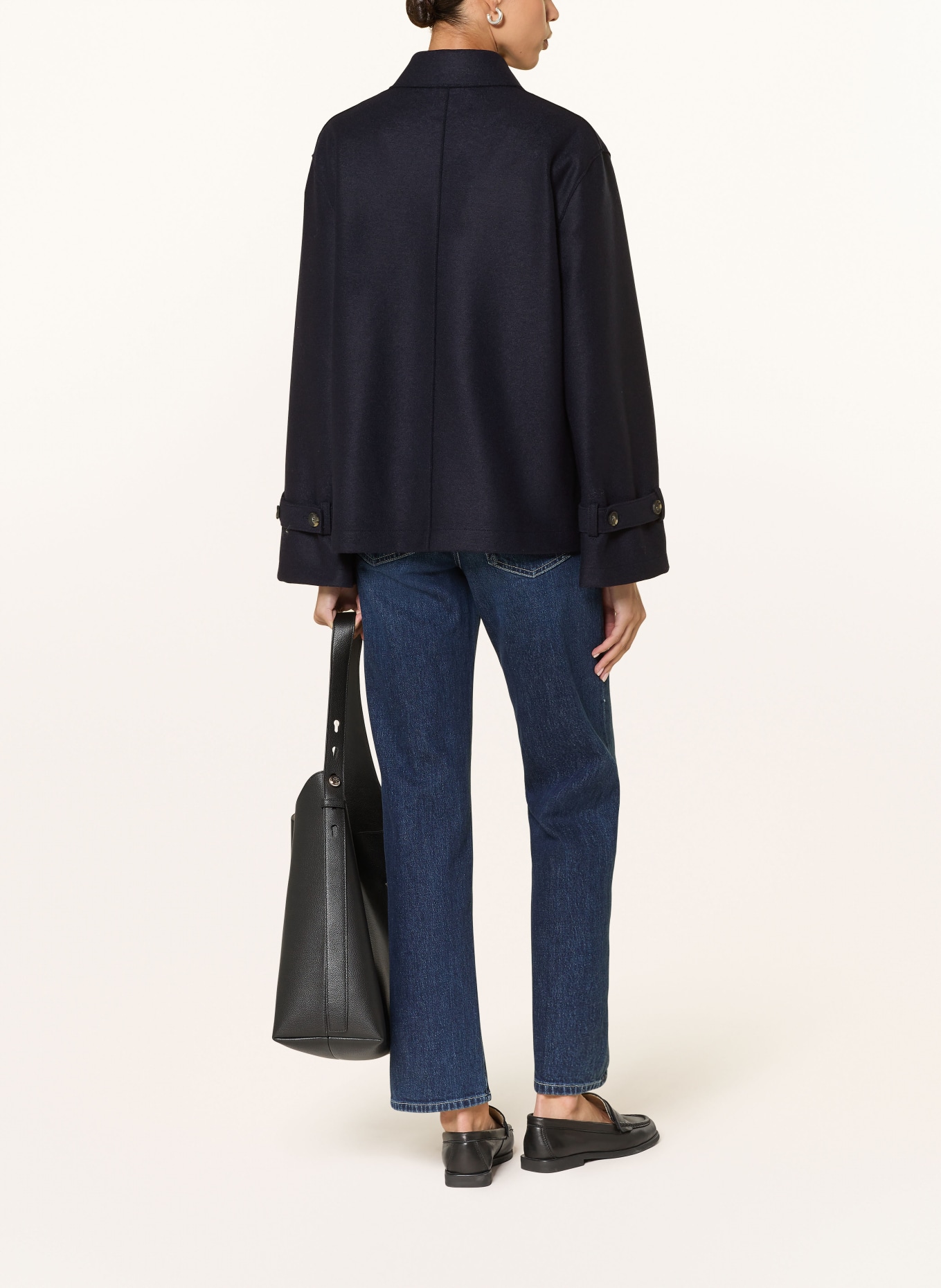 HARRIS WHARF LONDON cabanjacke: DARK BLUE