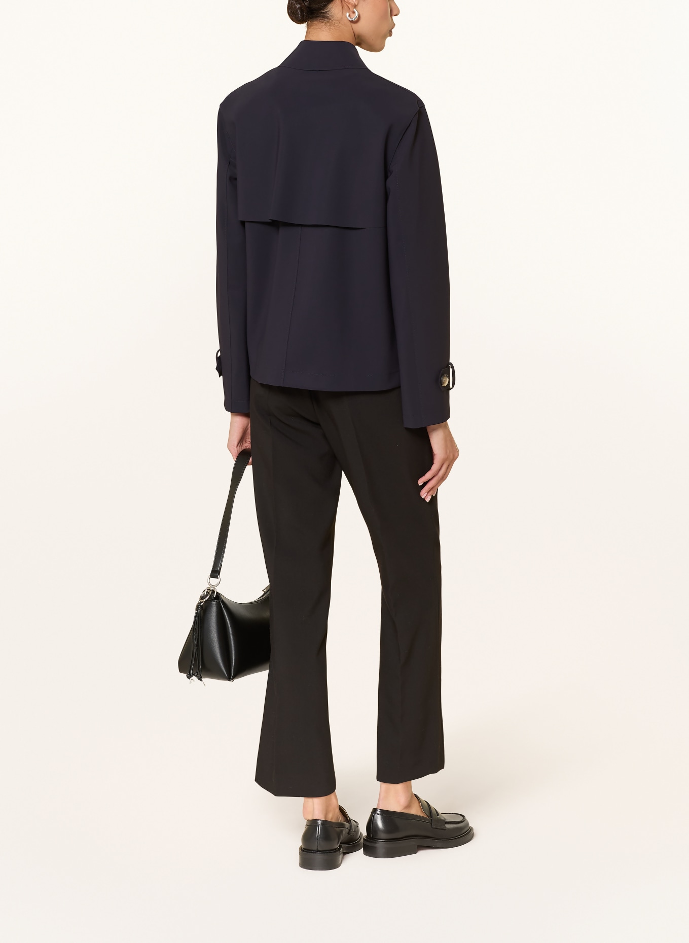 HARRIS WHARF LONDON Trench-Jacke: DUNKELBLAU