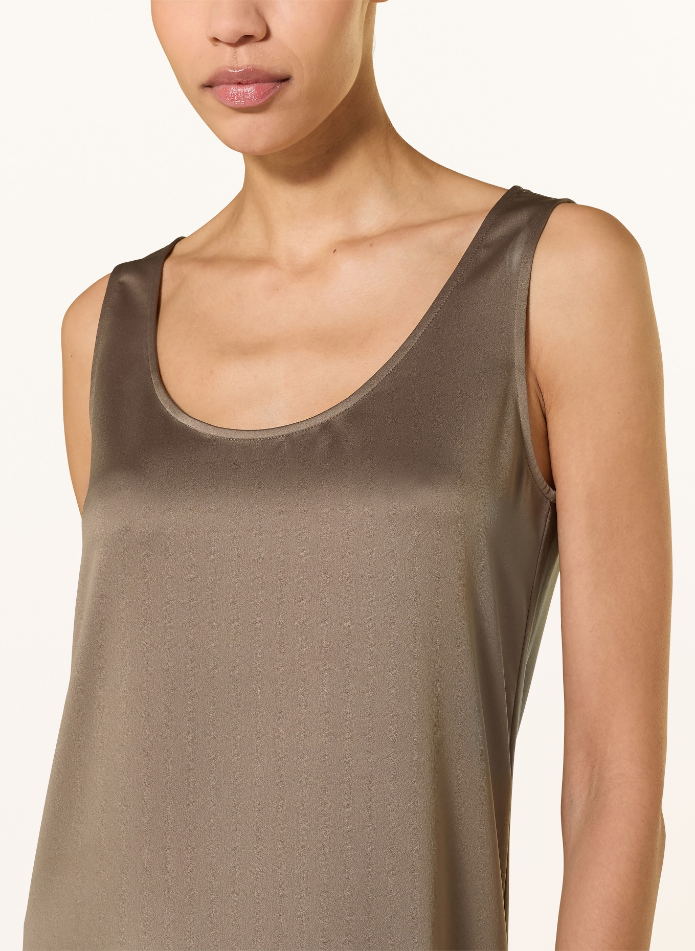 Juvia Satinkleid NUNA: TAUPE