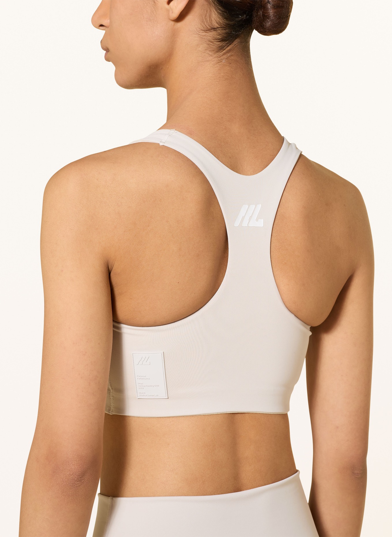 another COTTON LAB Sport-BH SUNDAY RUNNING CLUB: CREME